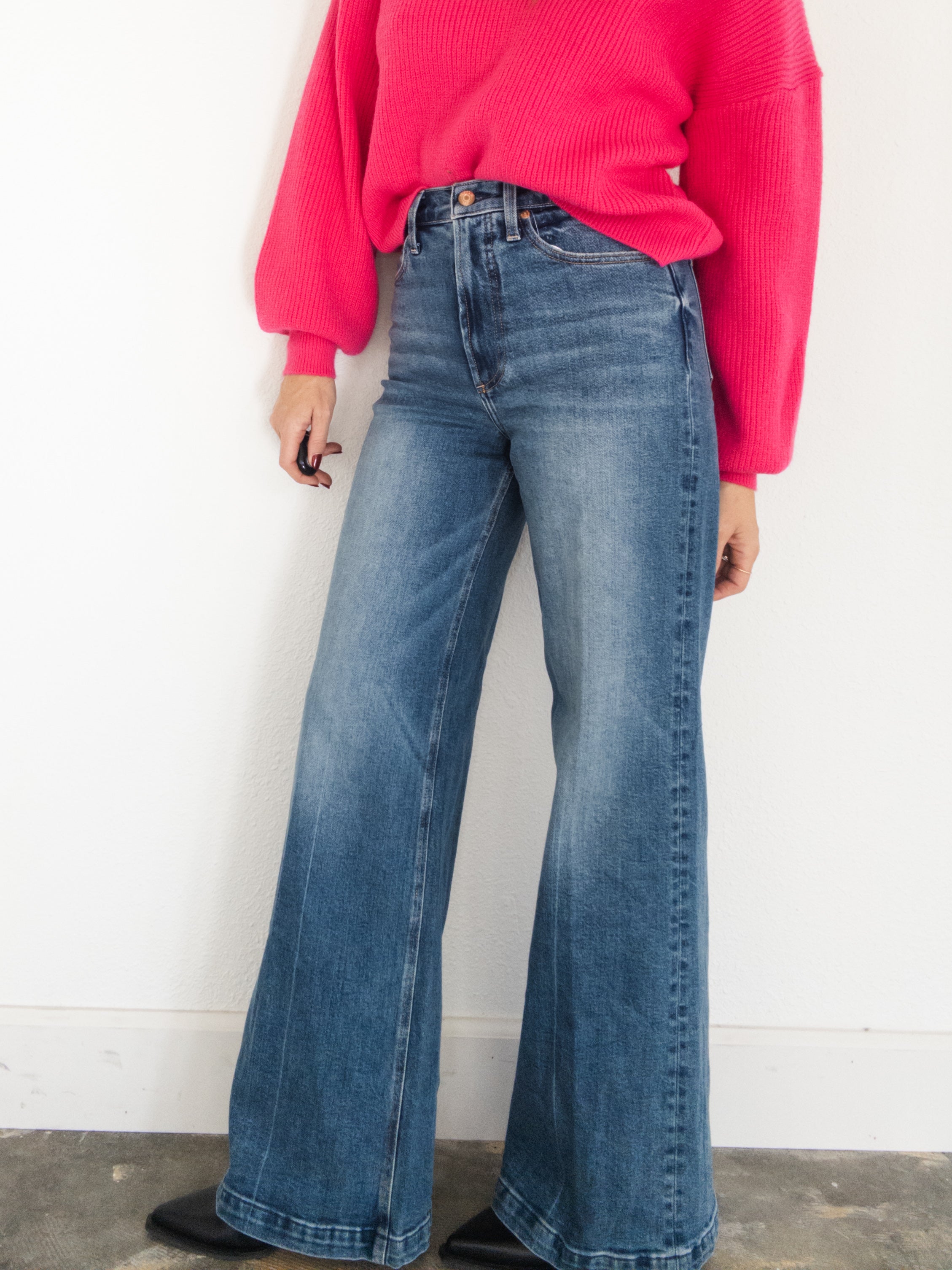 Pistola Lana High Rise Ultra Wide Leg Jean