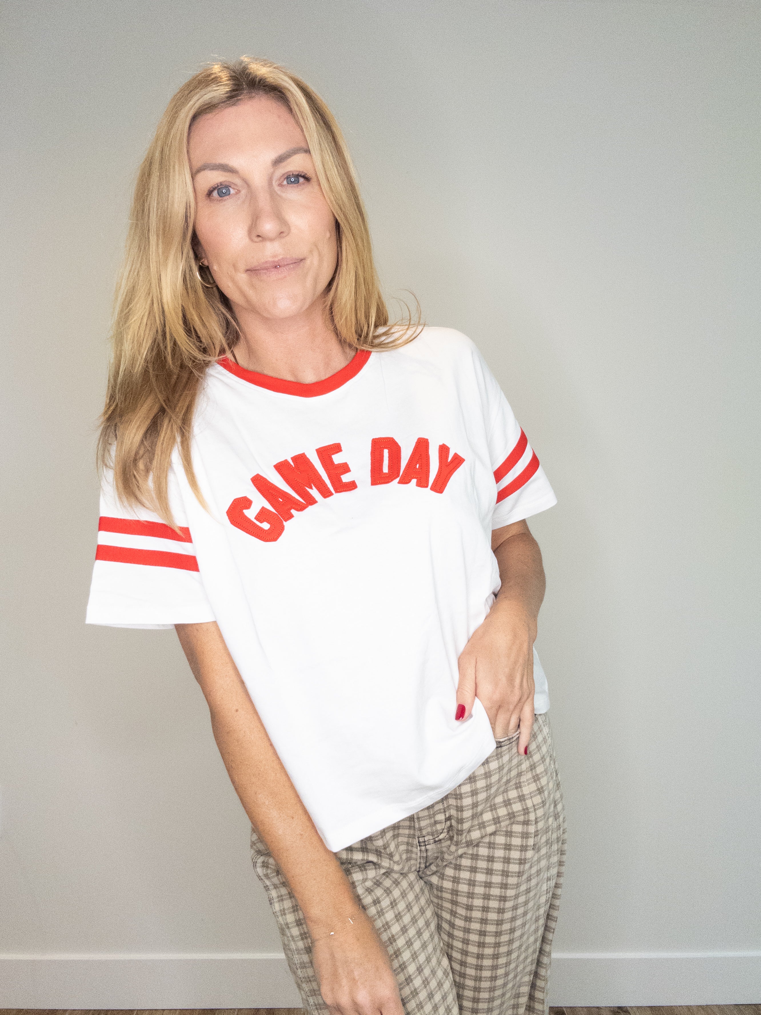 Game Day Ringer Tee