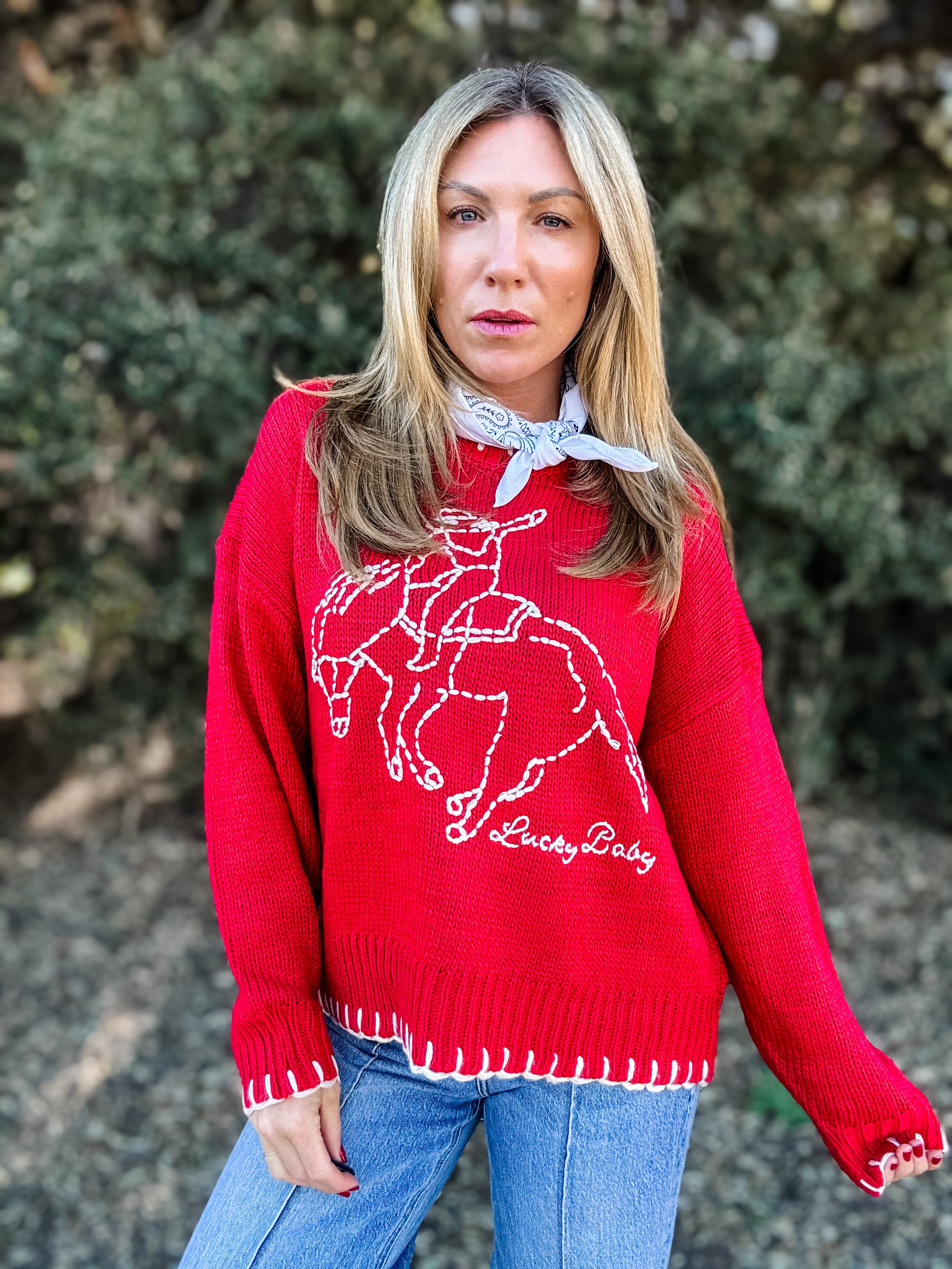 Lucky Baby Stitch Sweater