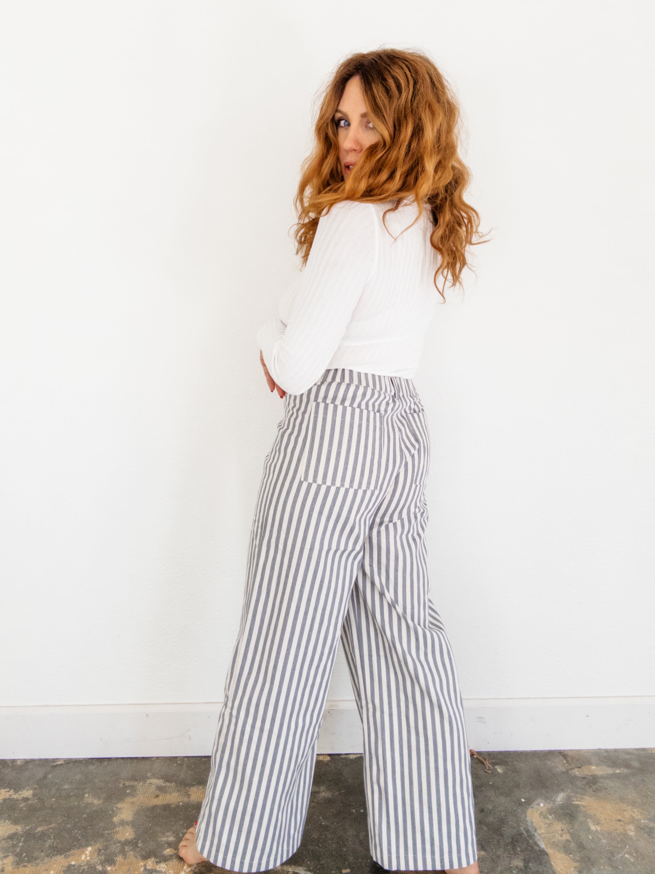 Run Around Wide Leg Pants