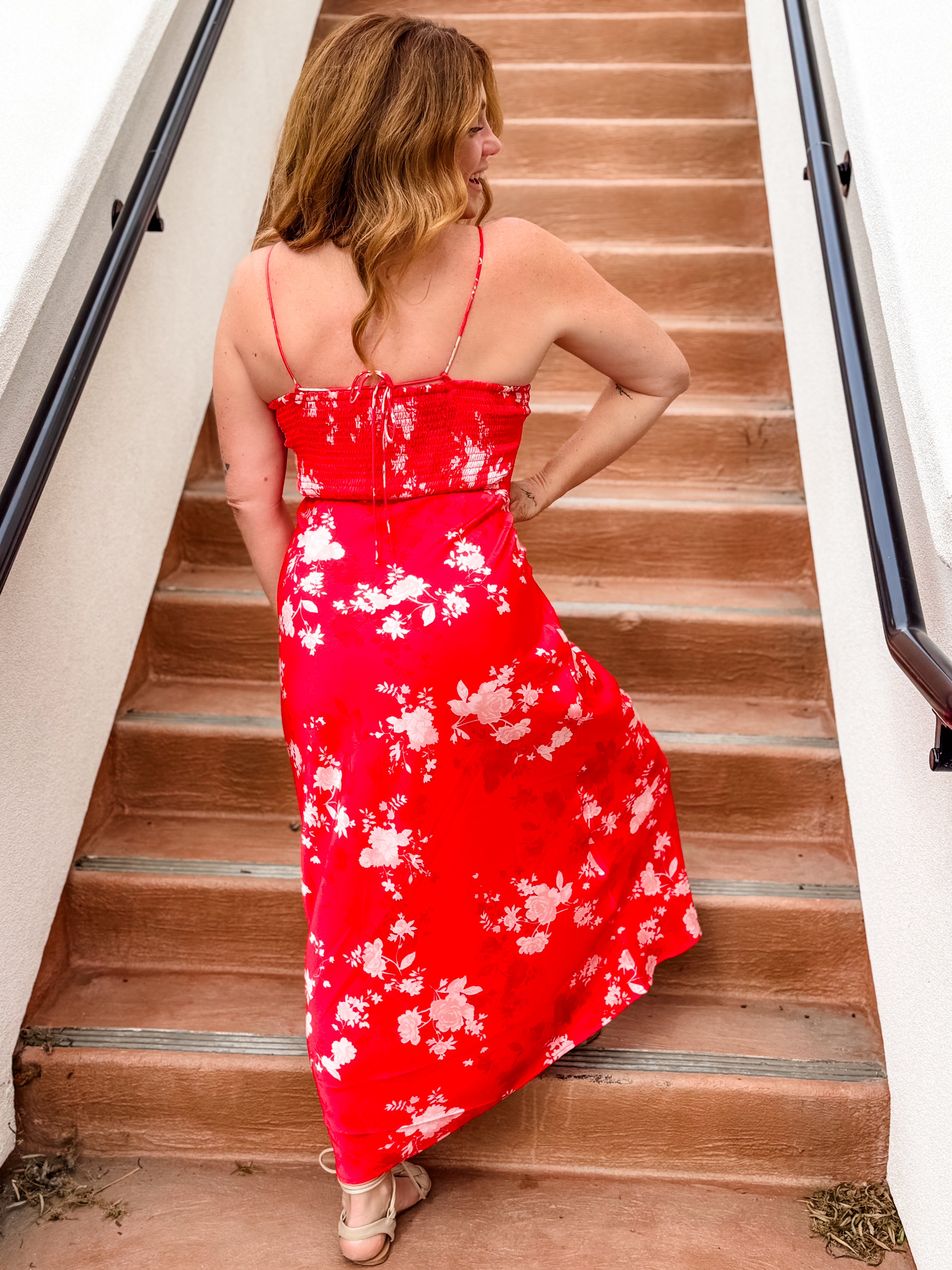 Z Supply Alyse Darya Floral Maxi Dress