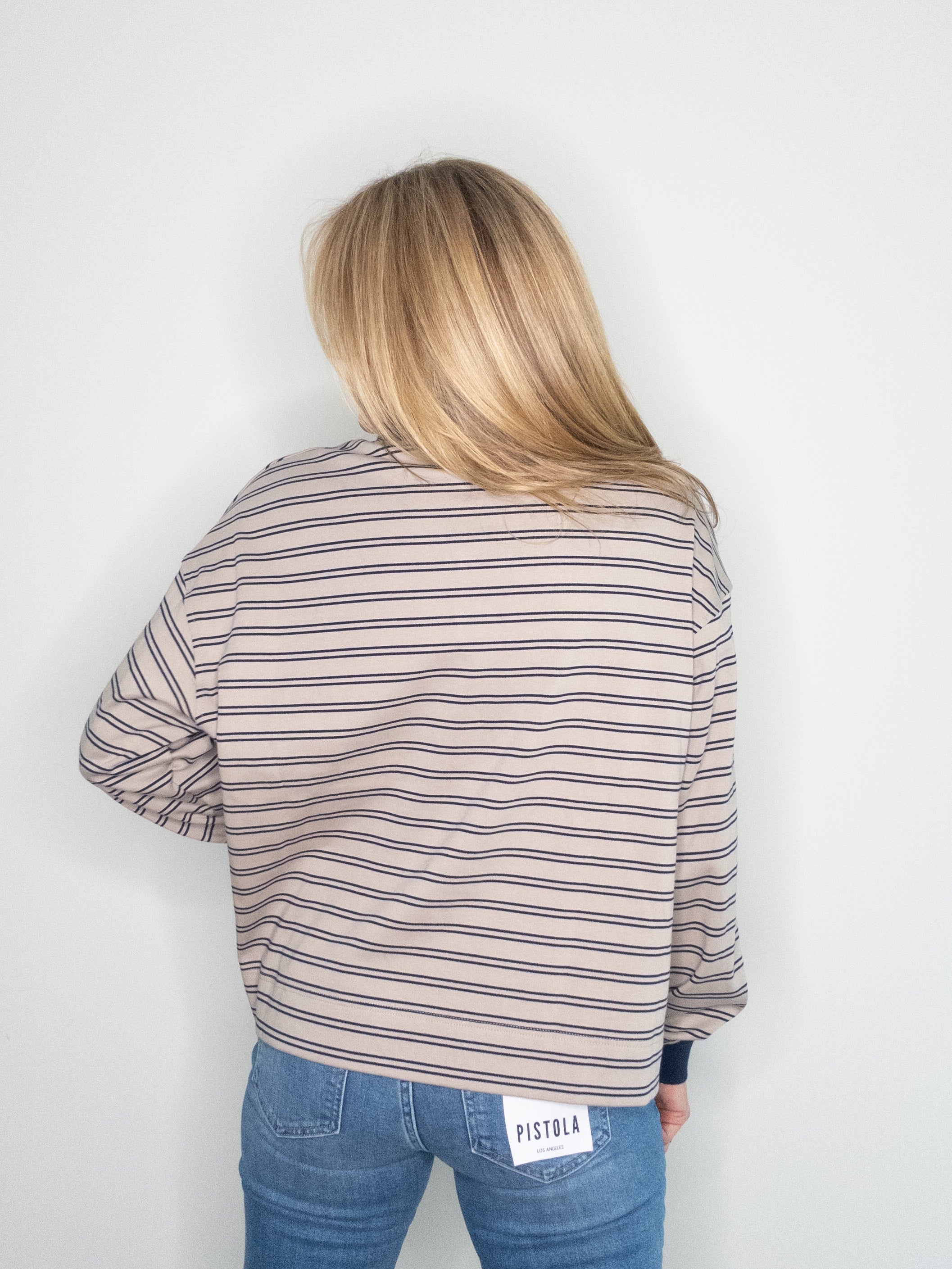 Class Is In Session Stripe Polo