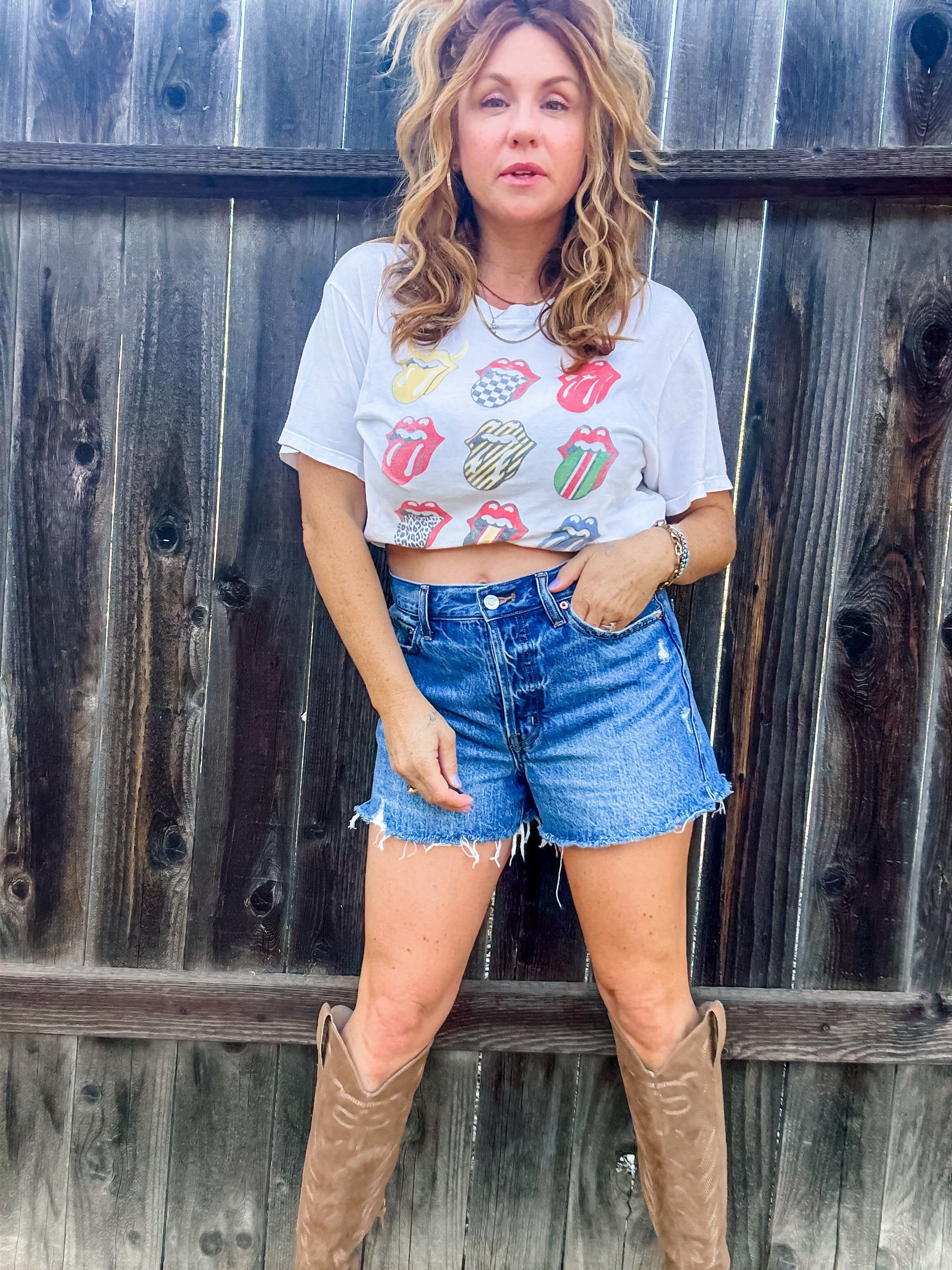 Pistola Nova High Rise Cut Off Short