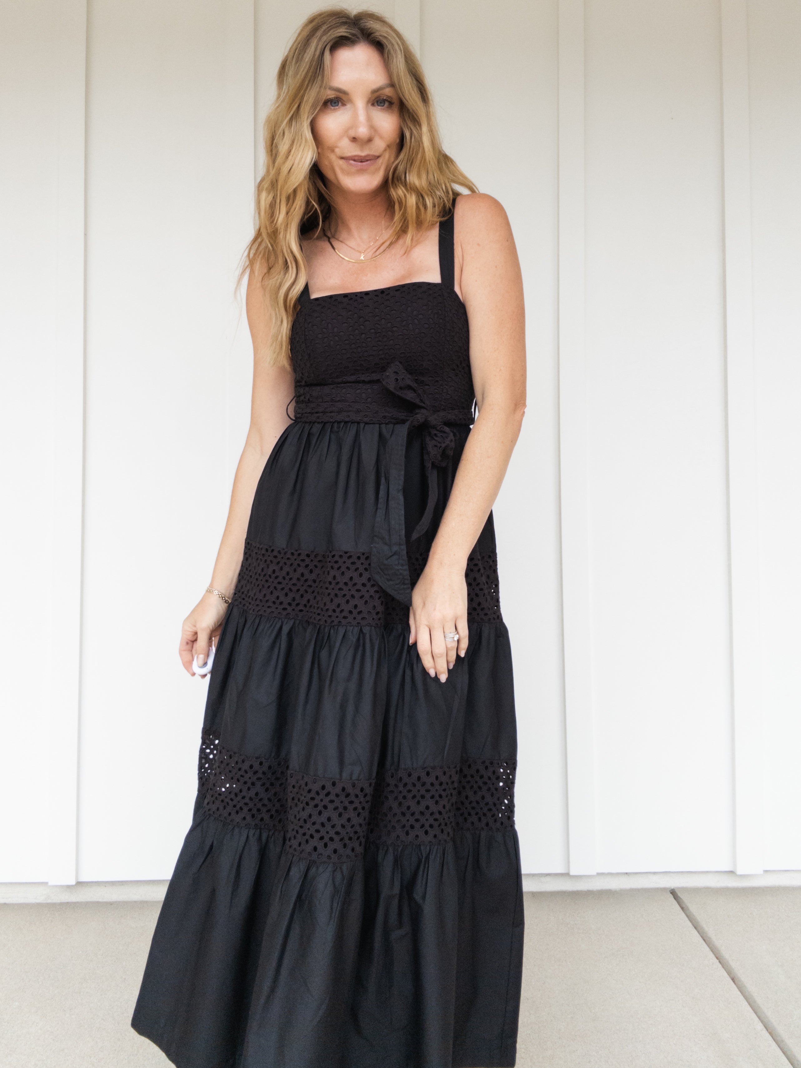 Sloane Eyelet Maxi Dress