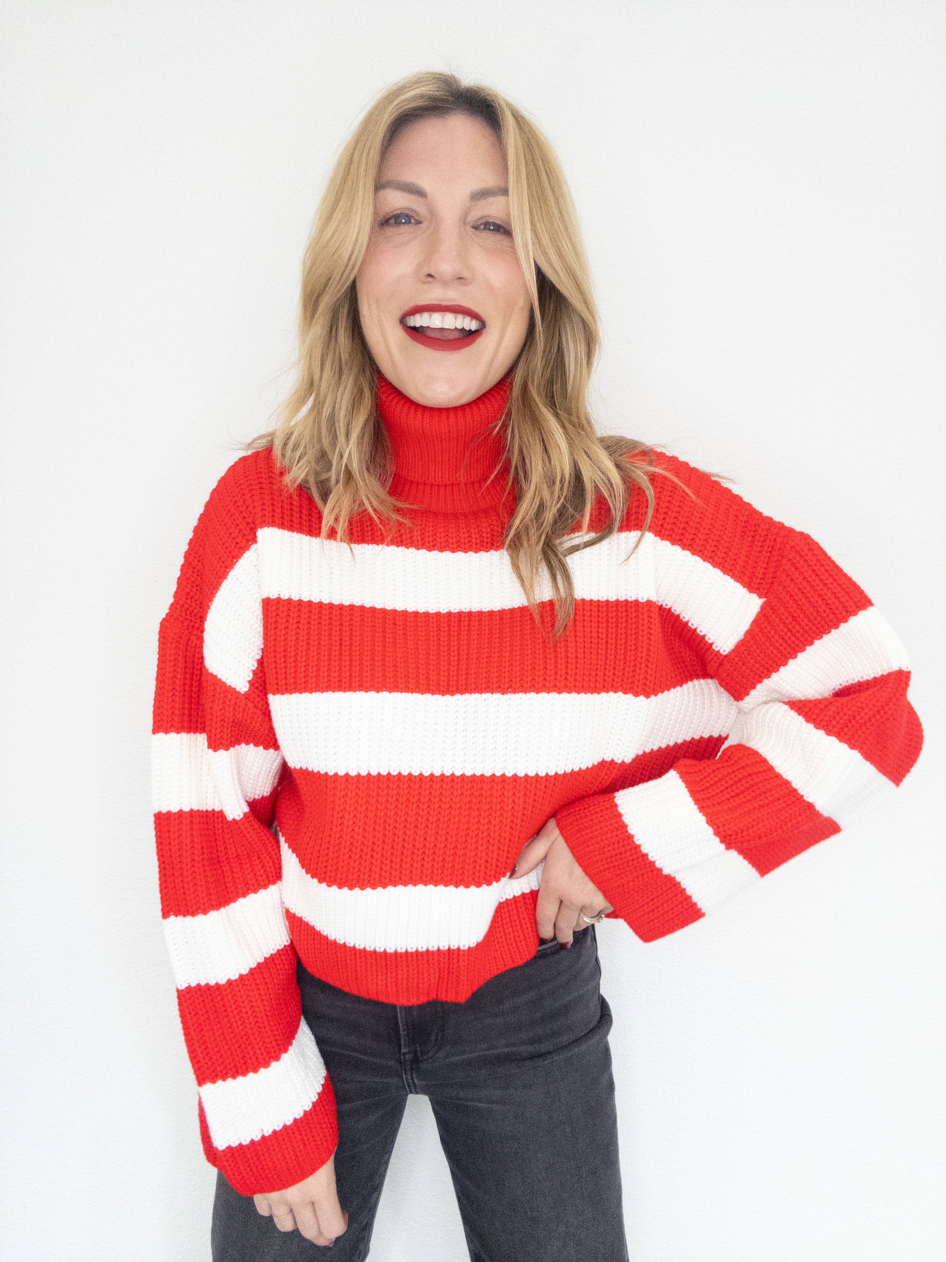 Noel Striped Sweater