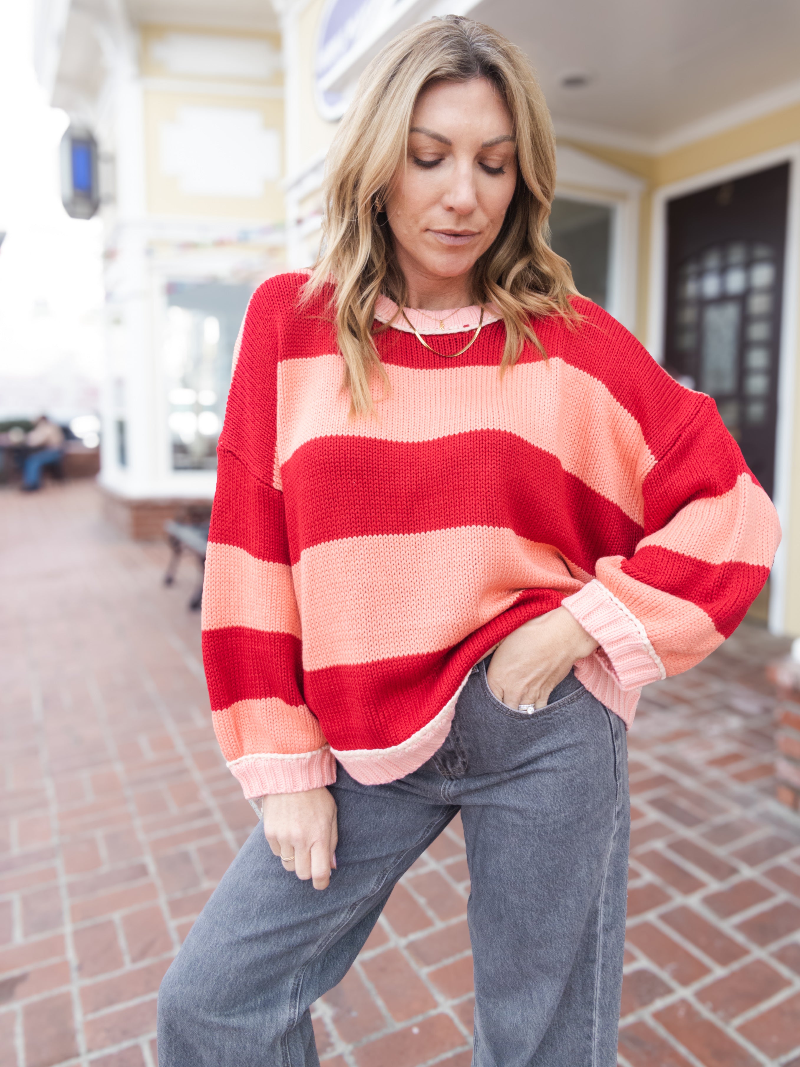 Solar Flare Striped Sweater