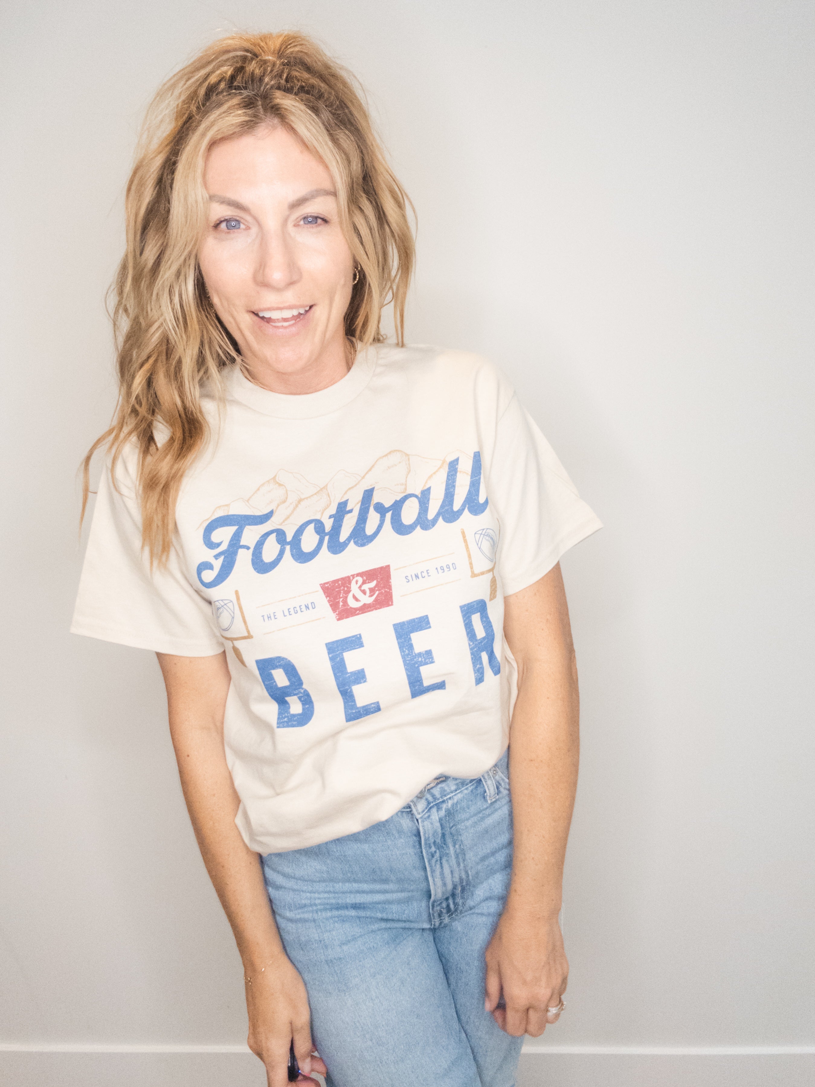 Football & Beer Tee