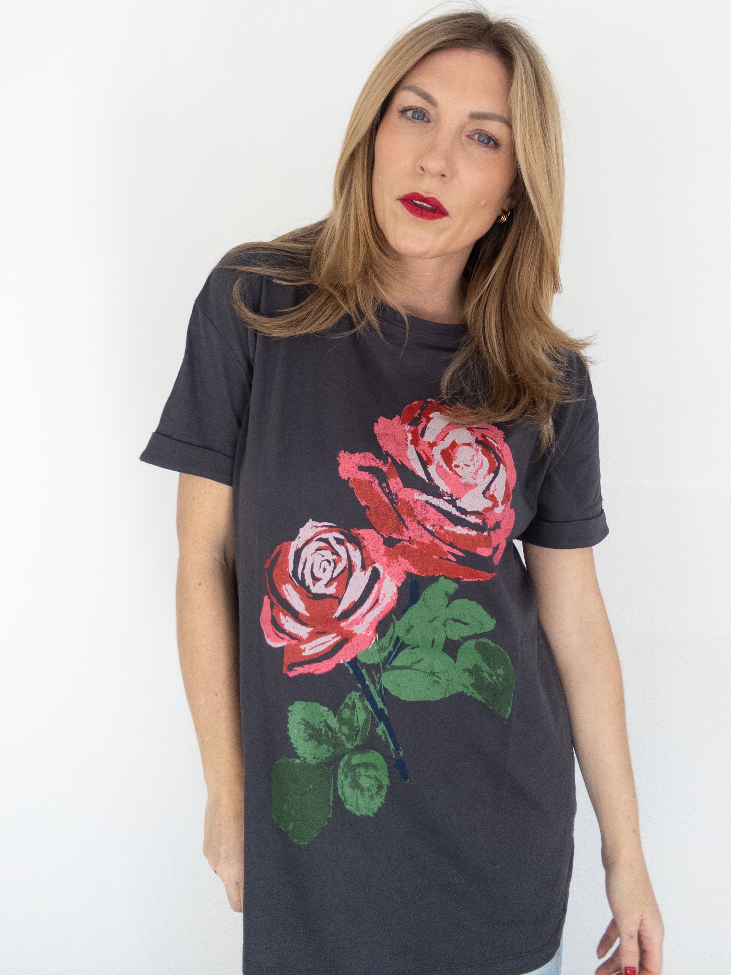 Stop and Smell The Roses Tee