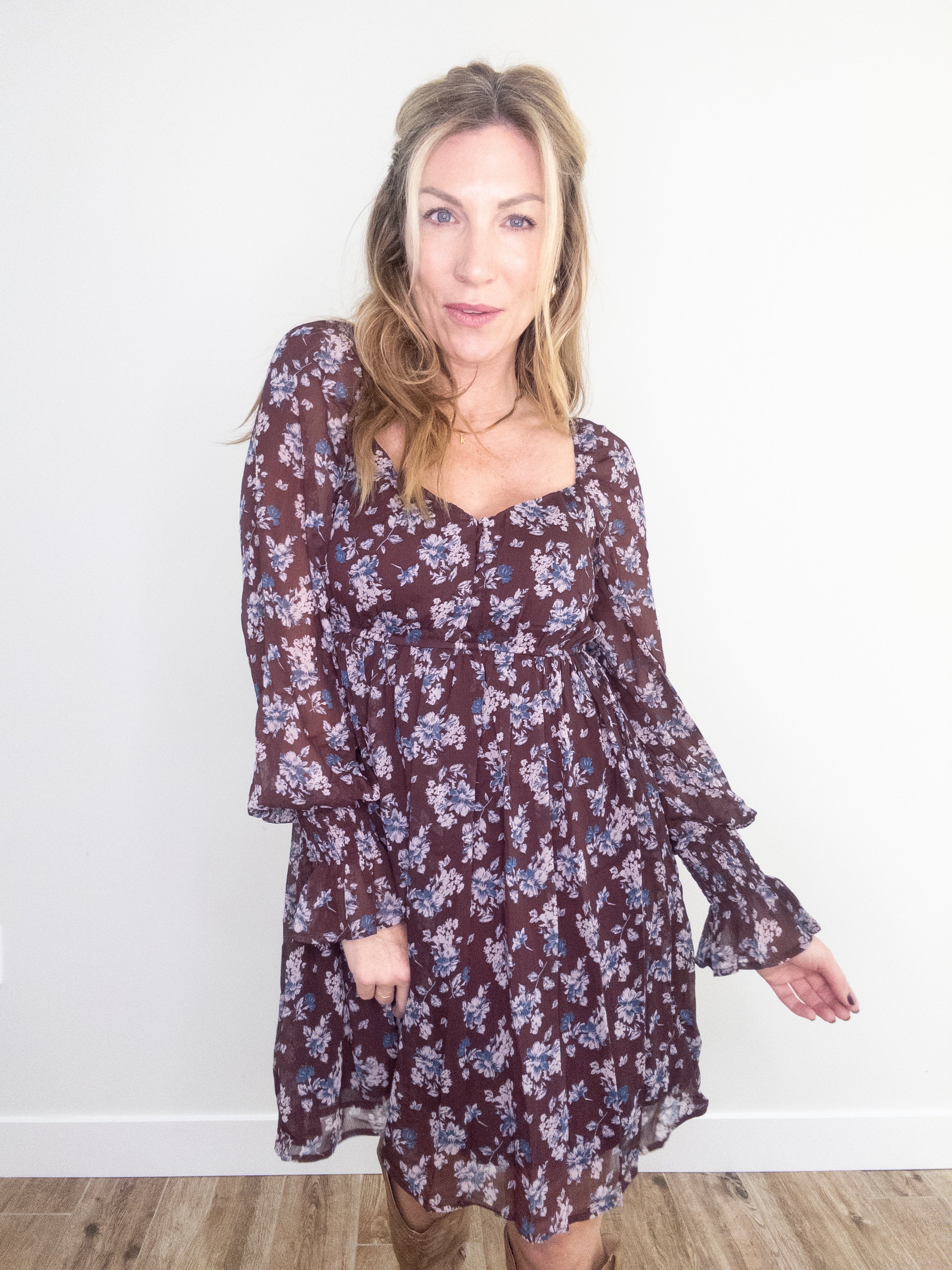 Wild Blossom Mini Dress