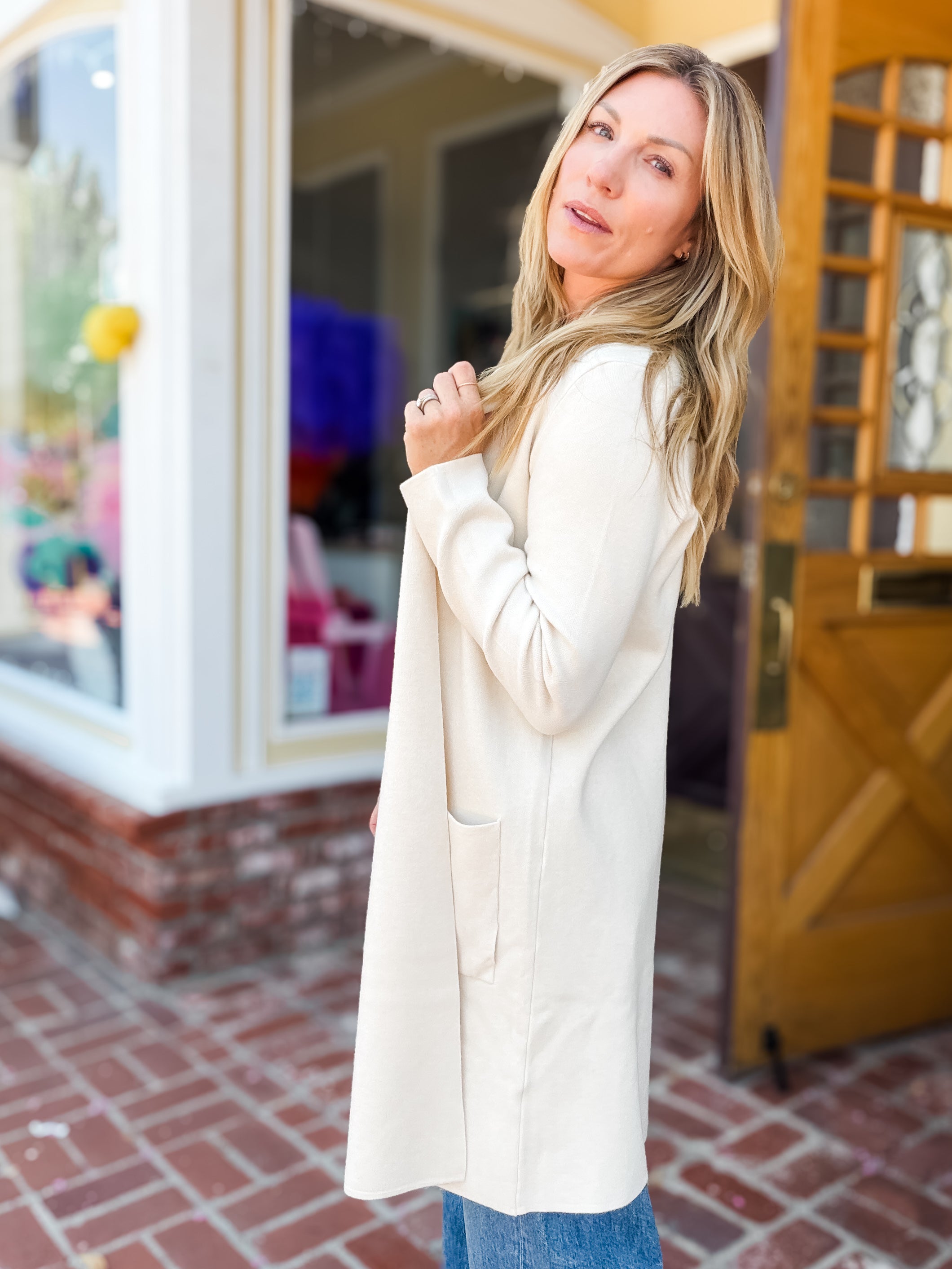 Fall Night Open Cardigan