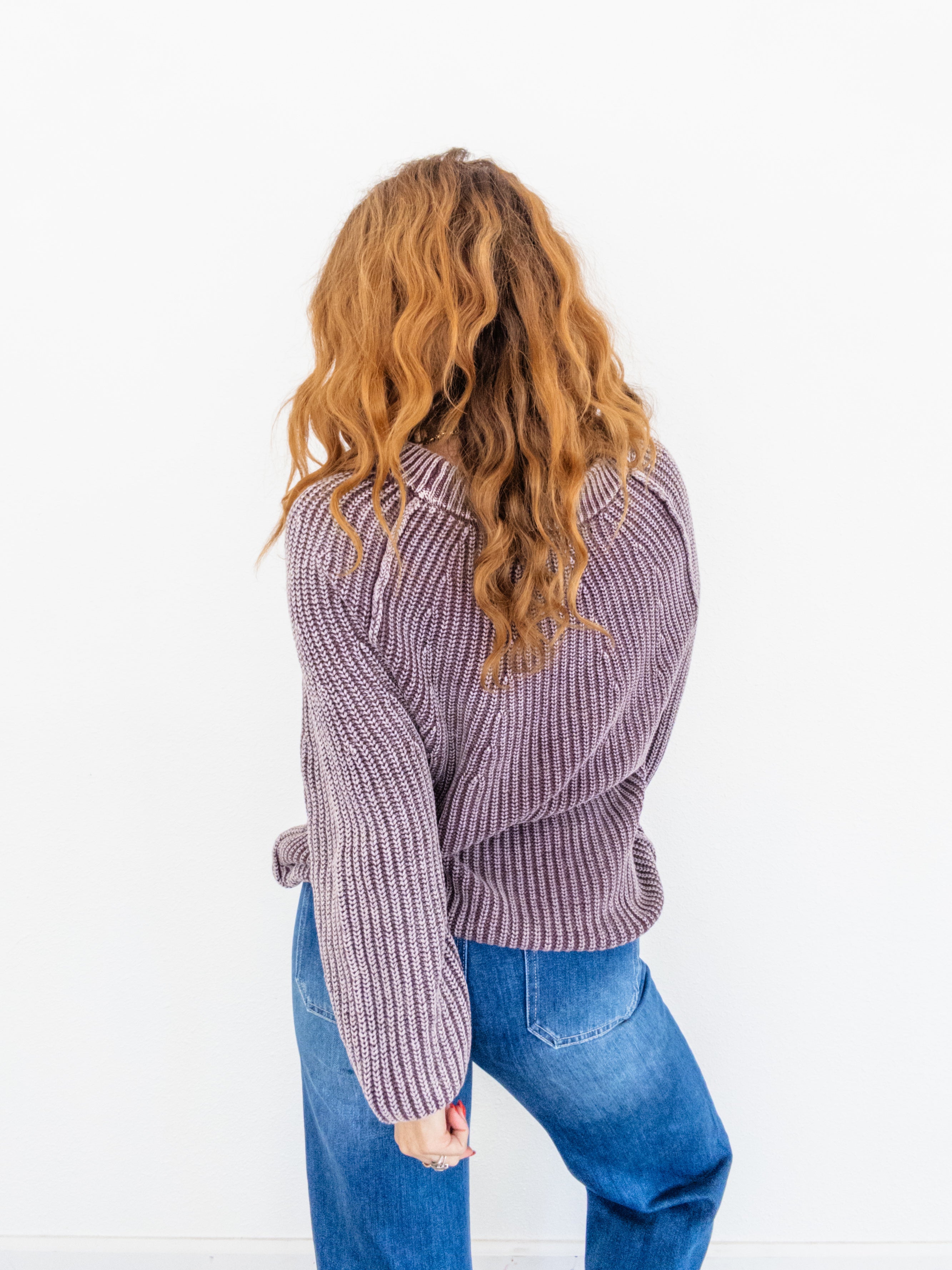 Sugar Plum Knit Sweater