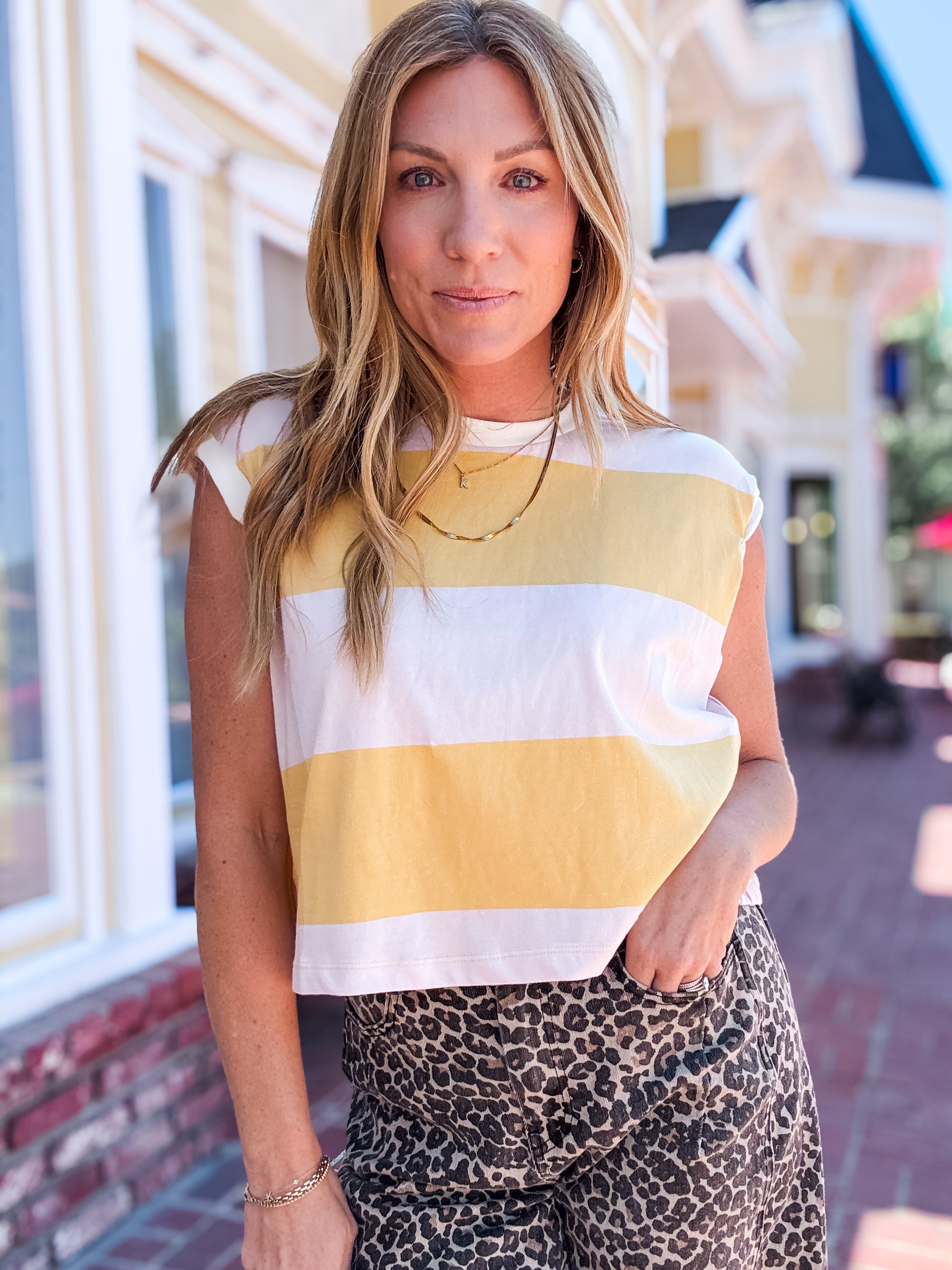 Harper Crew Neck Top