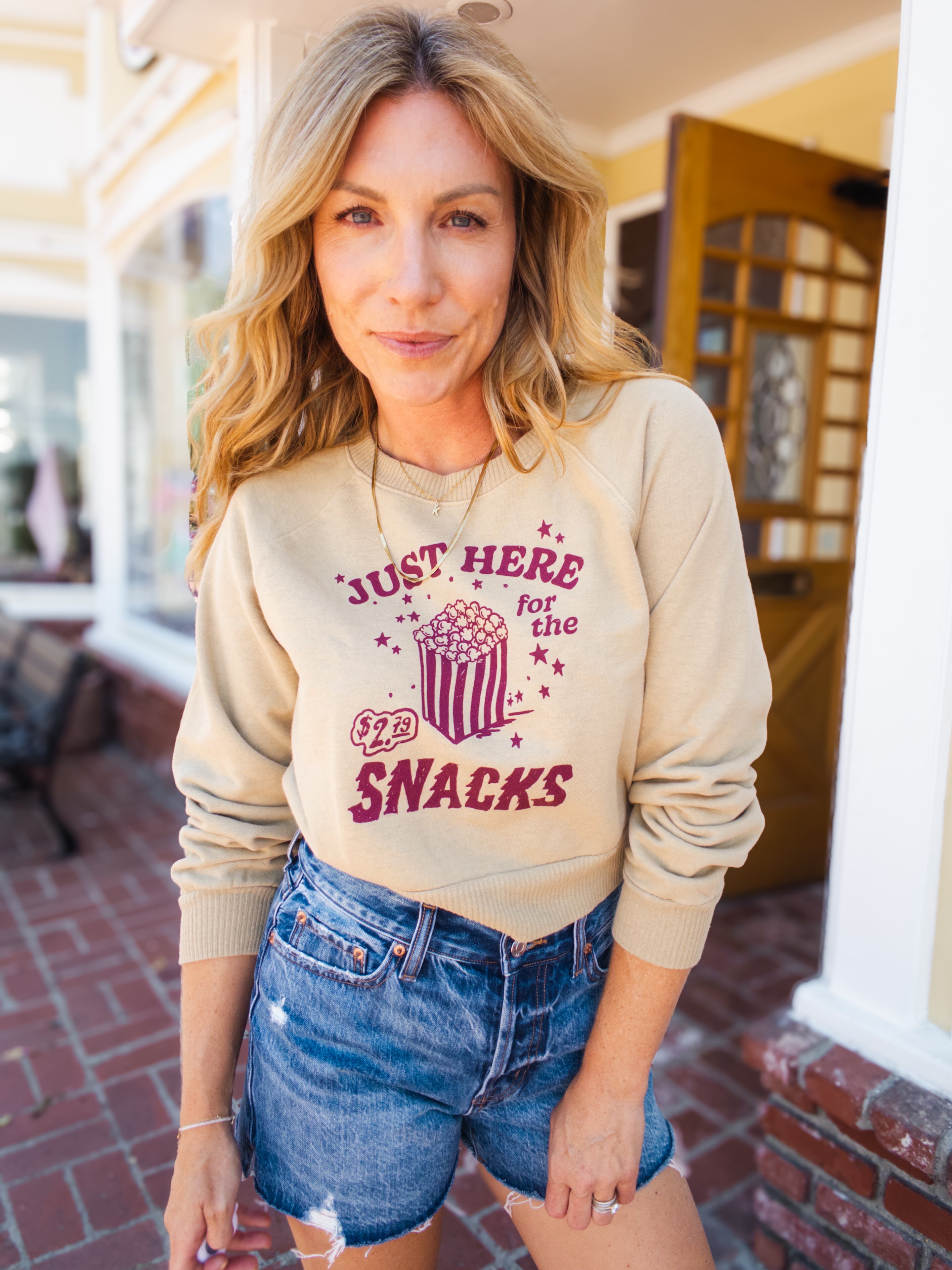 Project Social T Snacks Sweatshirt