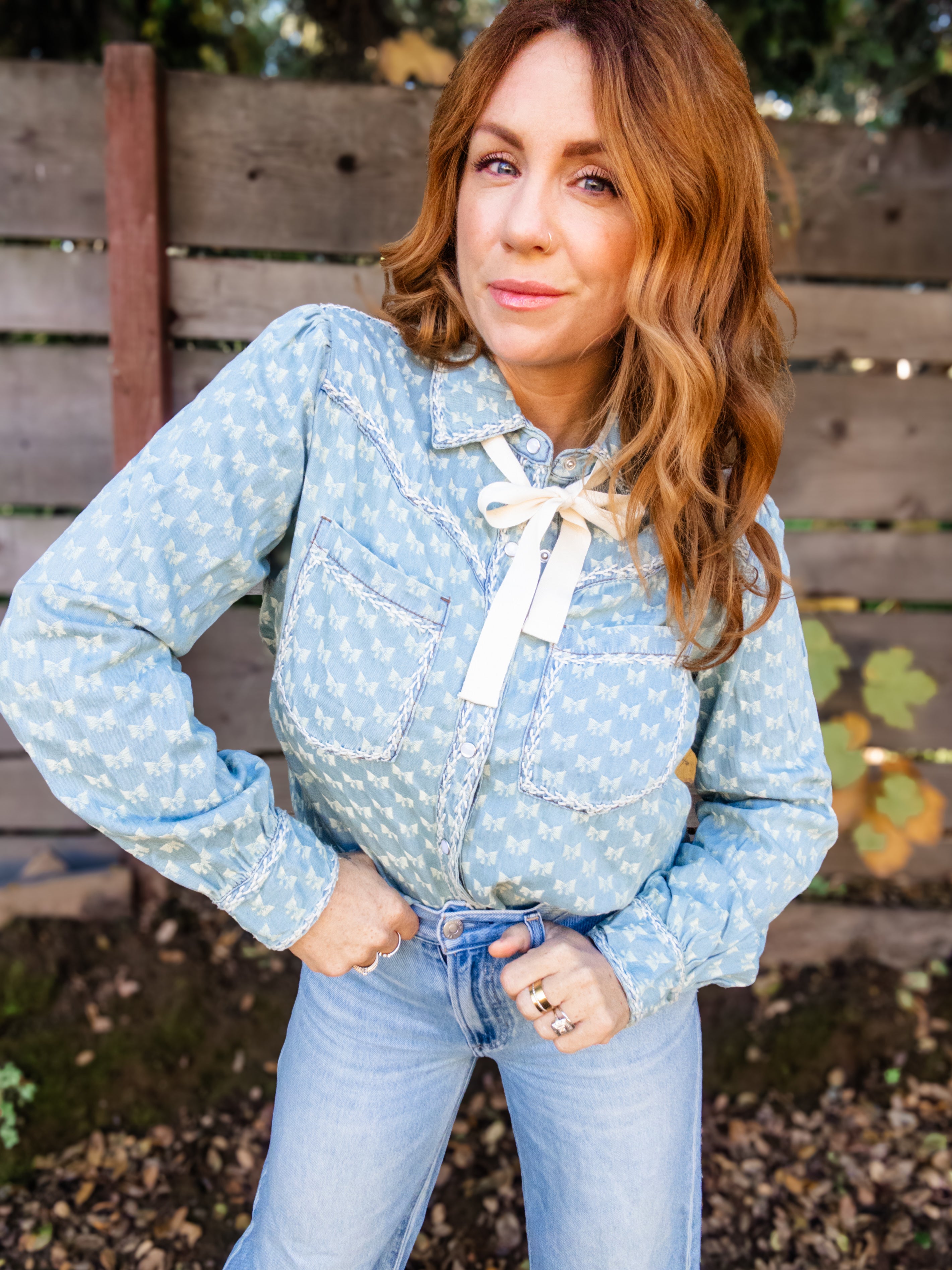 Southern Charm Button Down