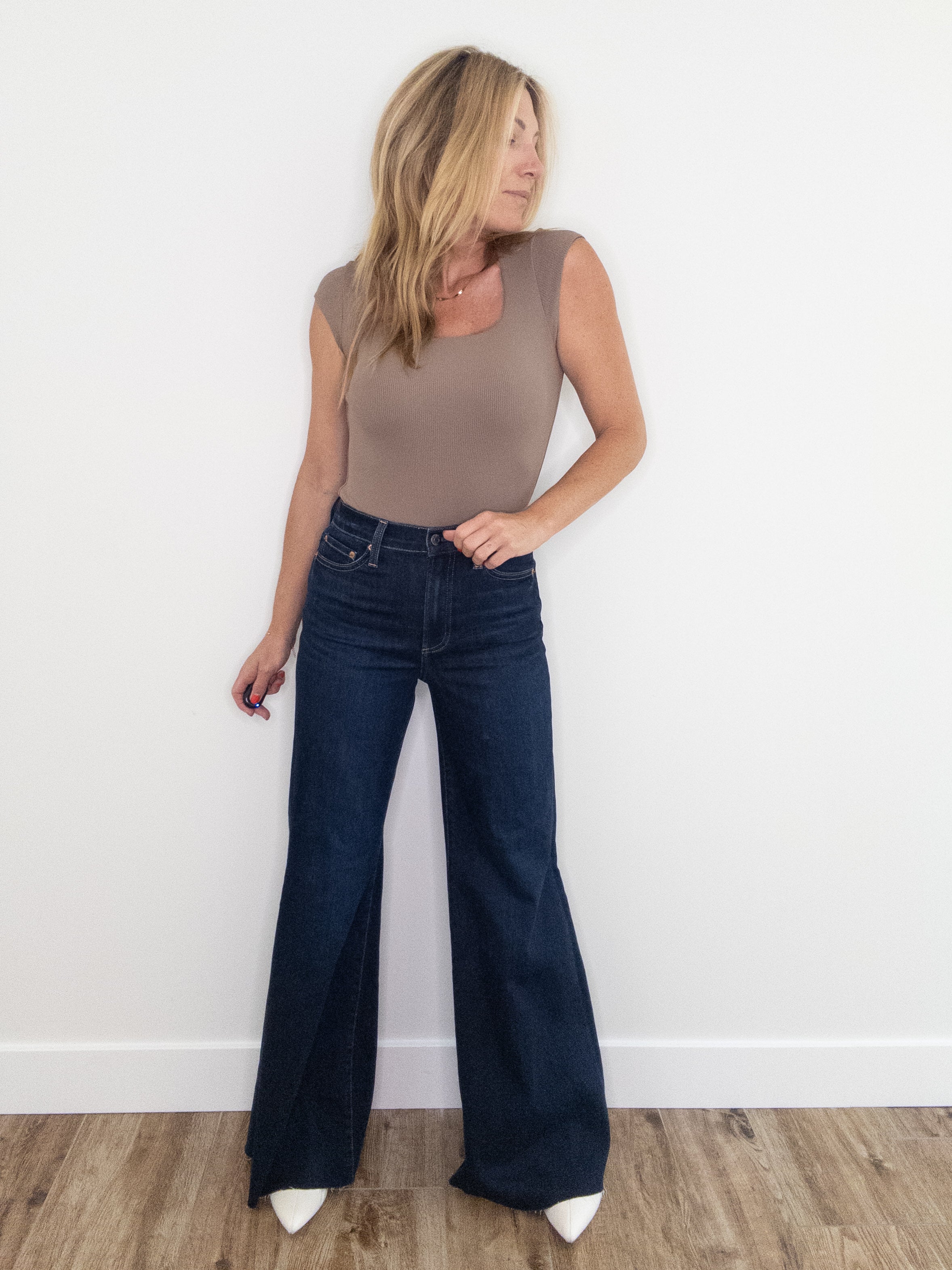 Pistola Izzy High Rise Wide Leg Pant