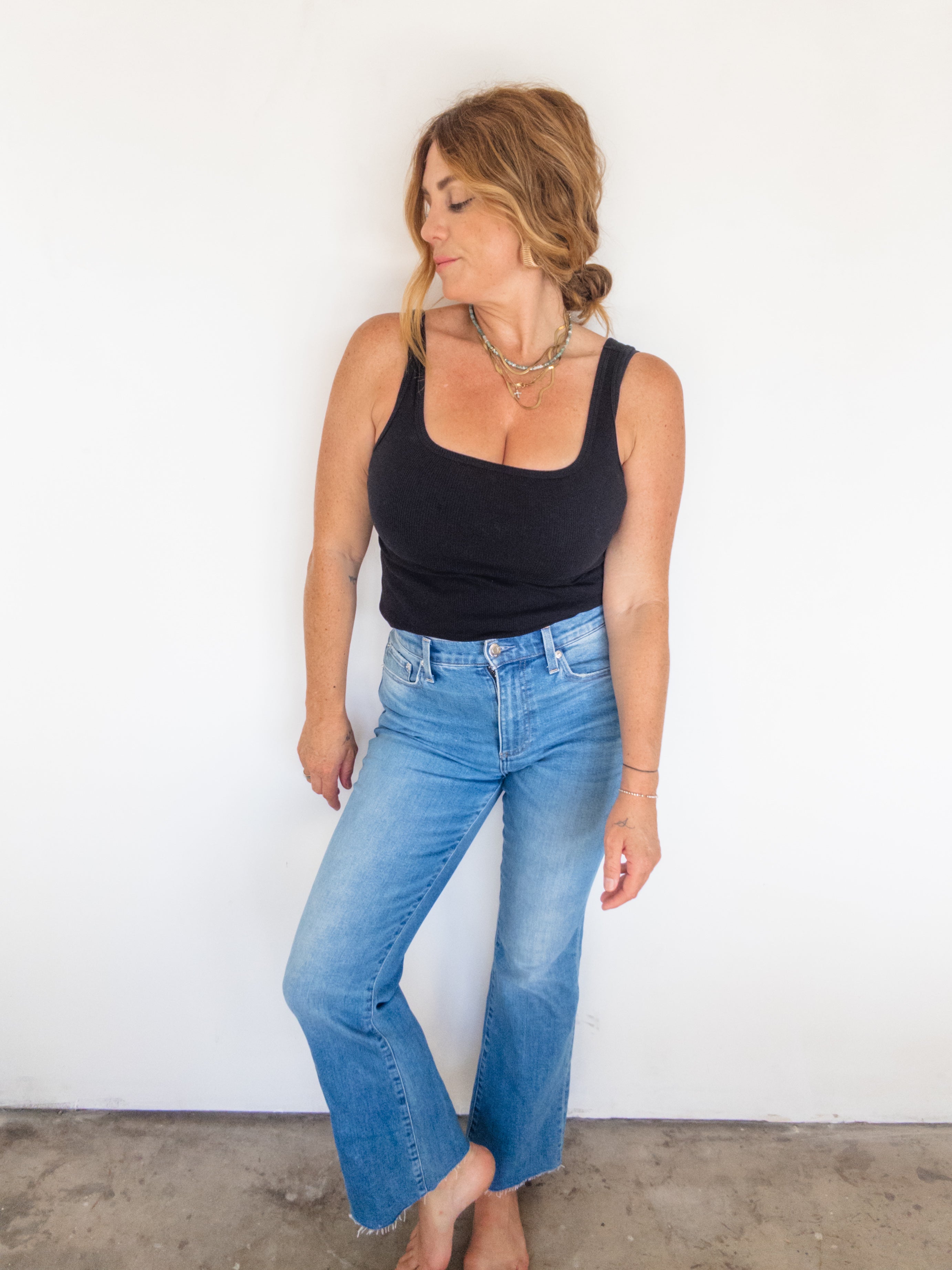 Pistola Lennon High Rise Crop Boot