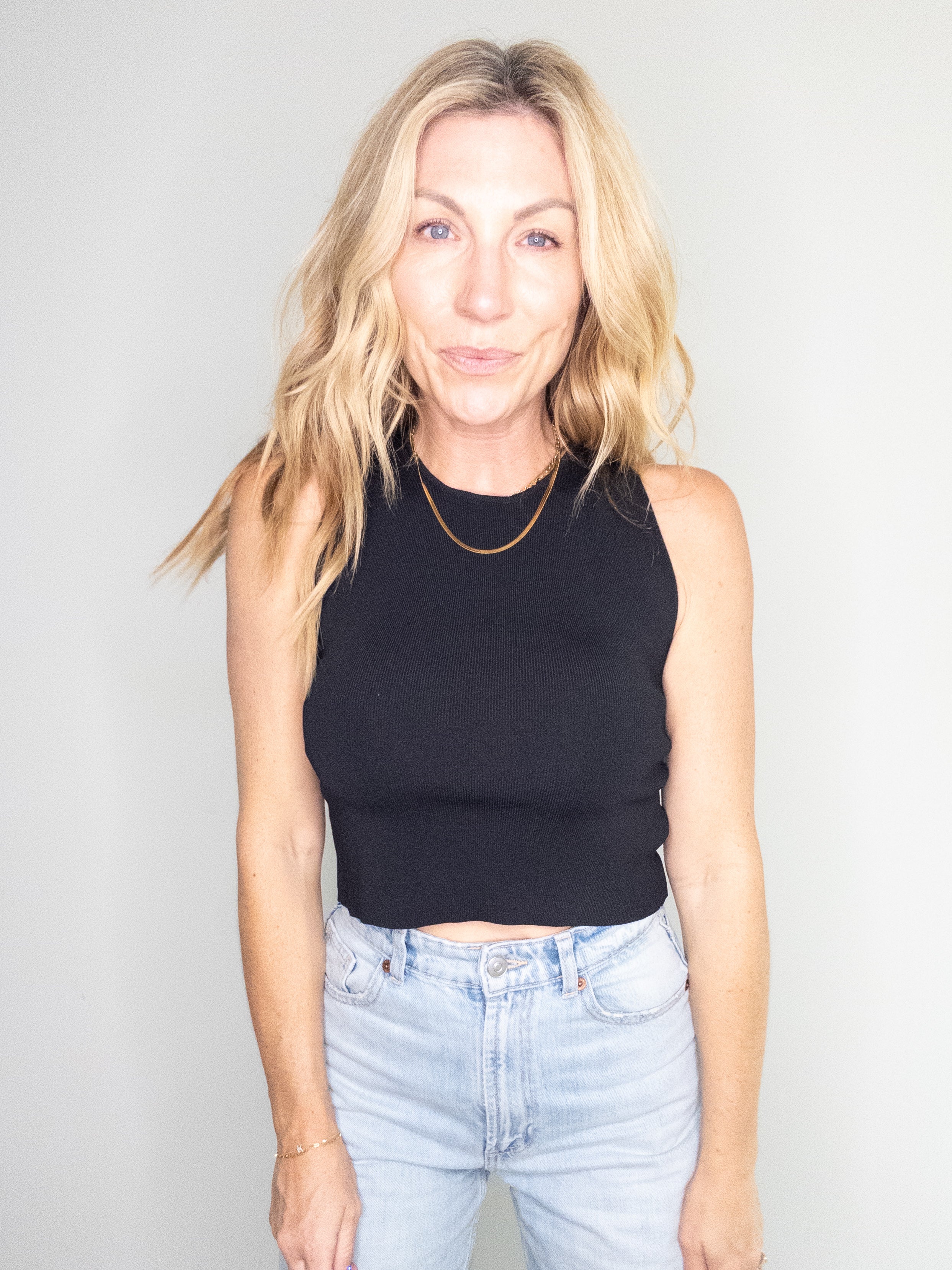 A Cut Above Ribbed Tank