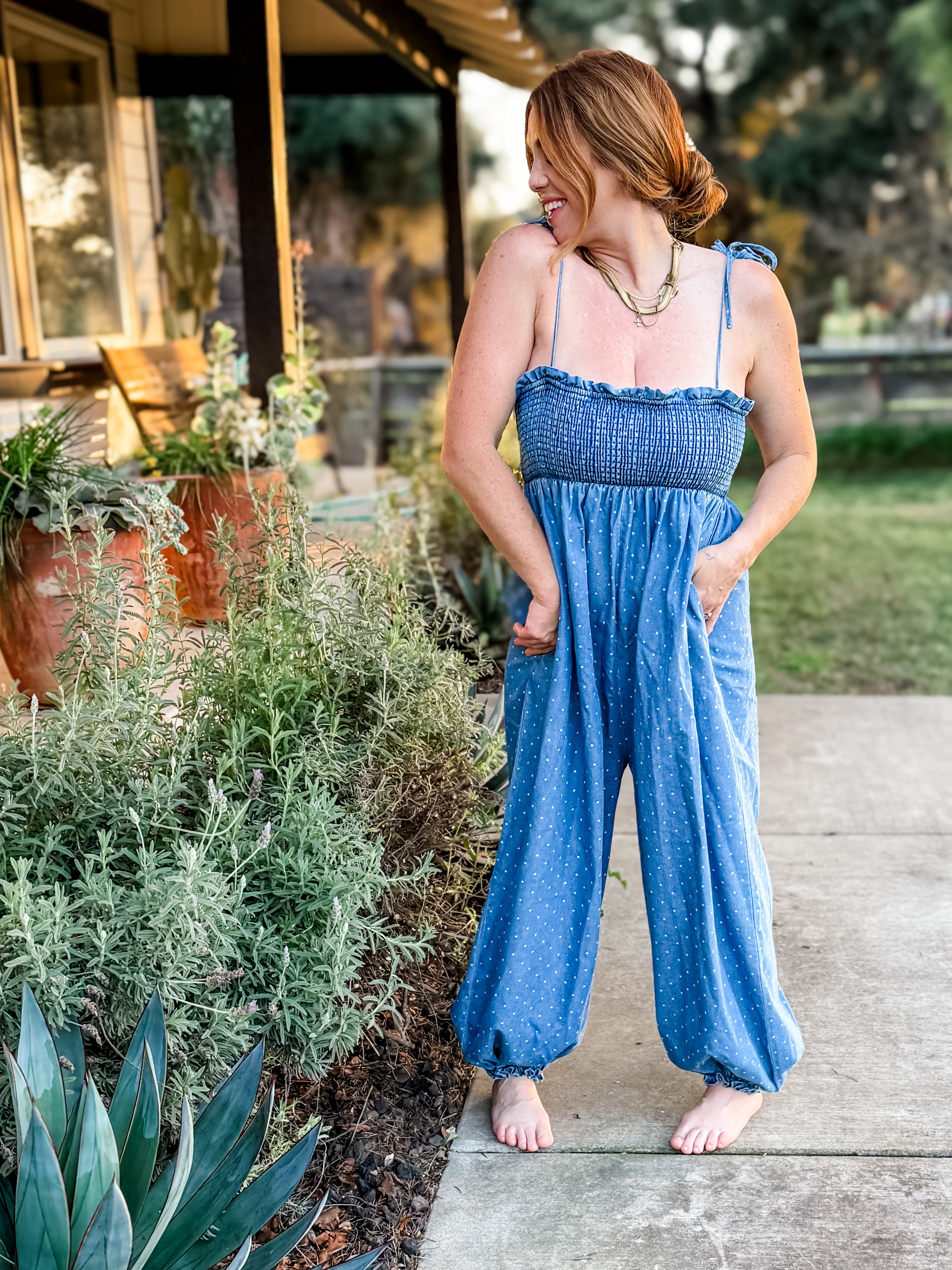 Put Your Polka On Jumpsuit