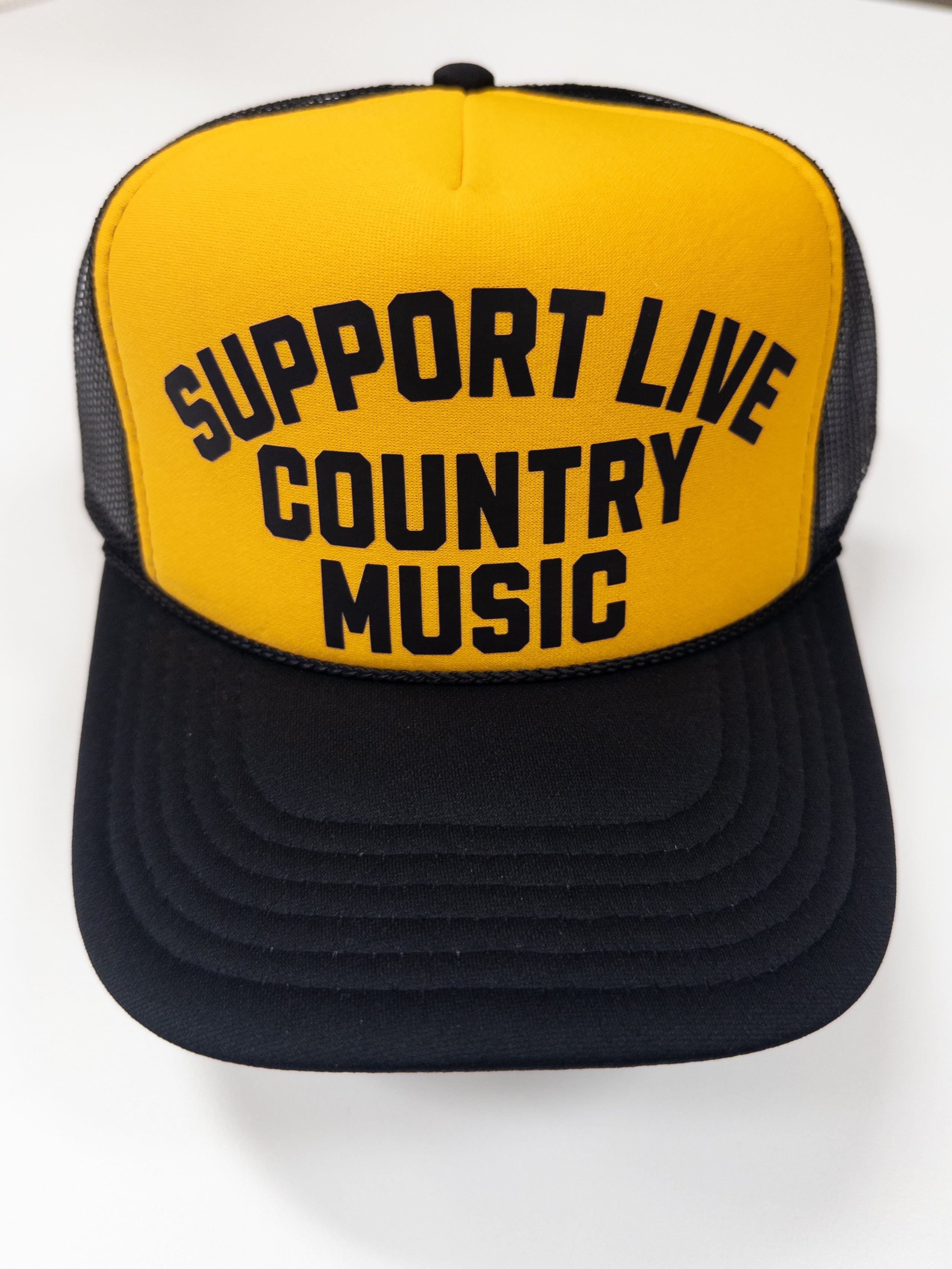 Support Live Country Music Trucker Hat