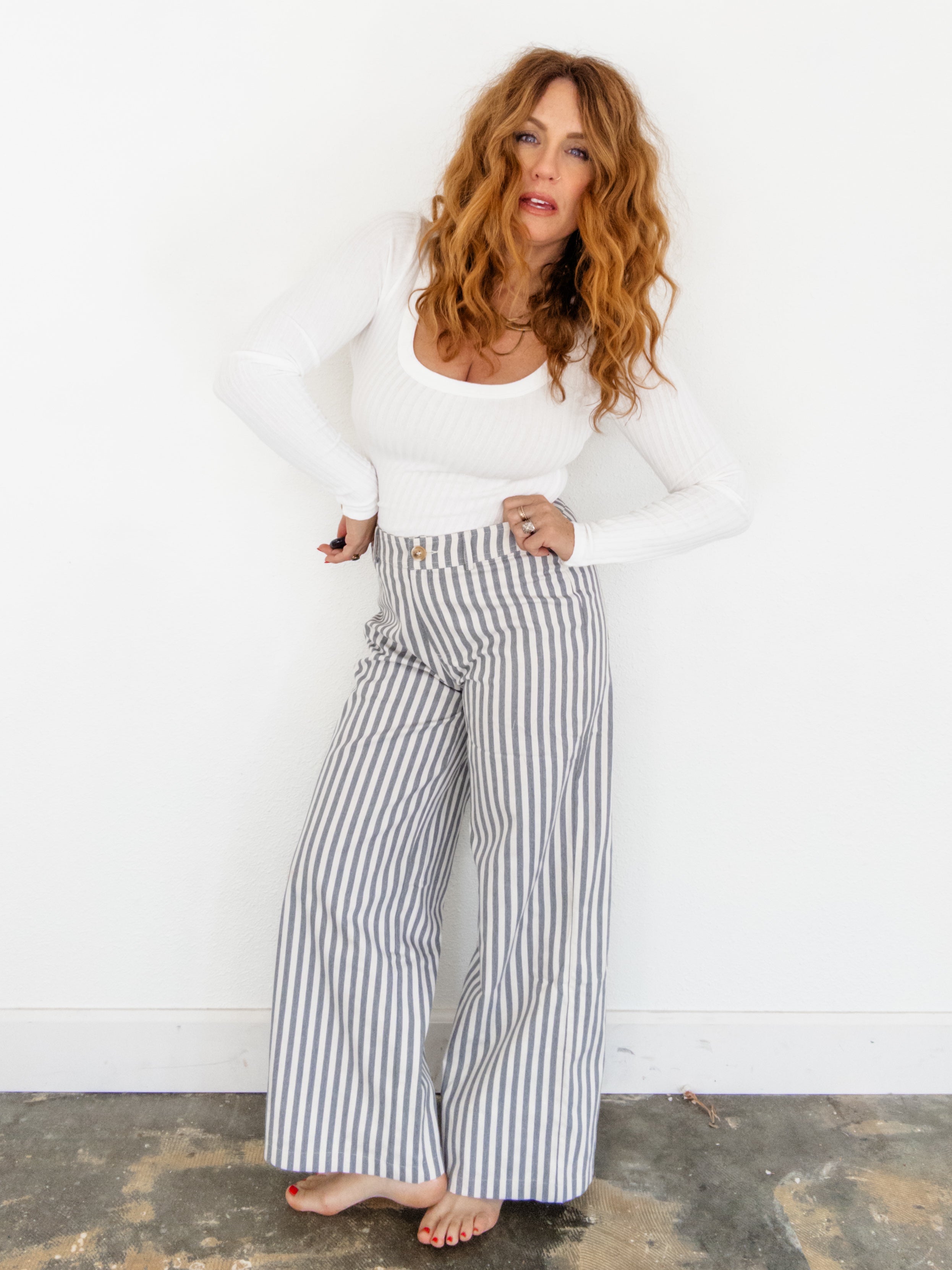 Run Around Wide Leg Pants