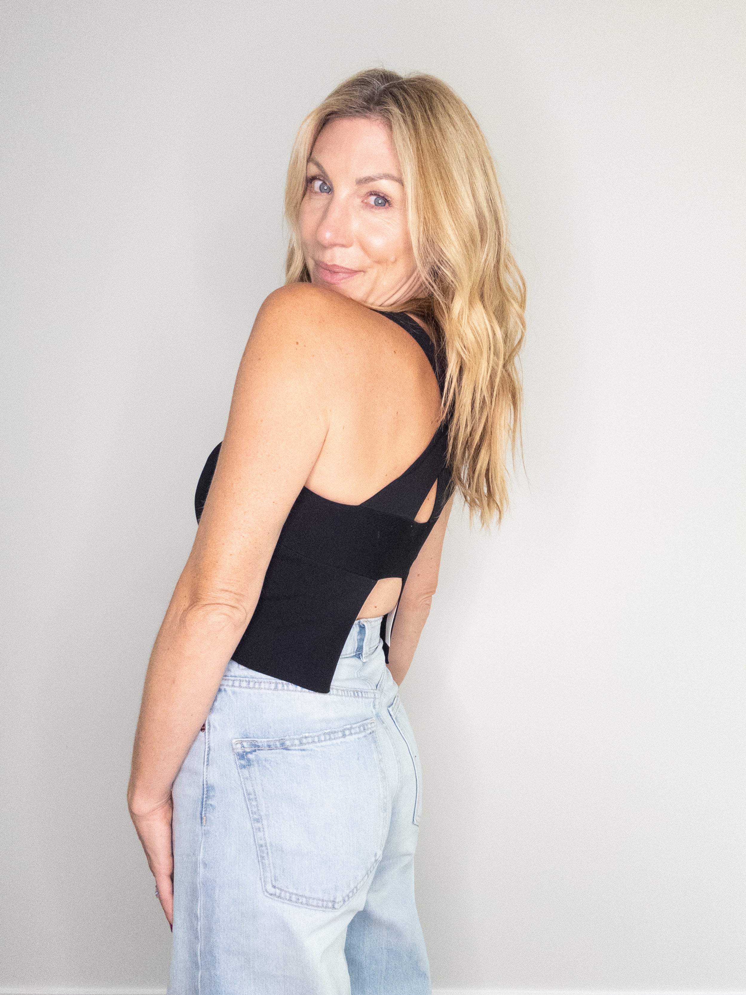 A Cut Above Ribbed Tank