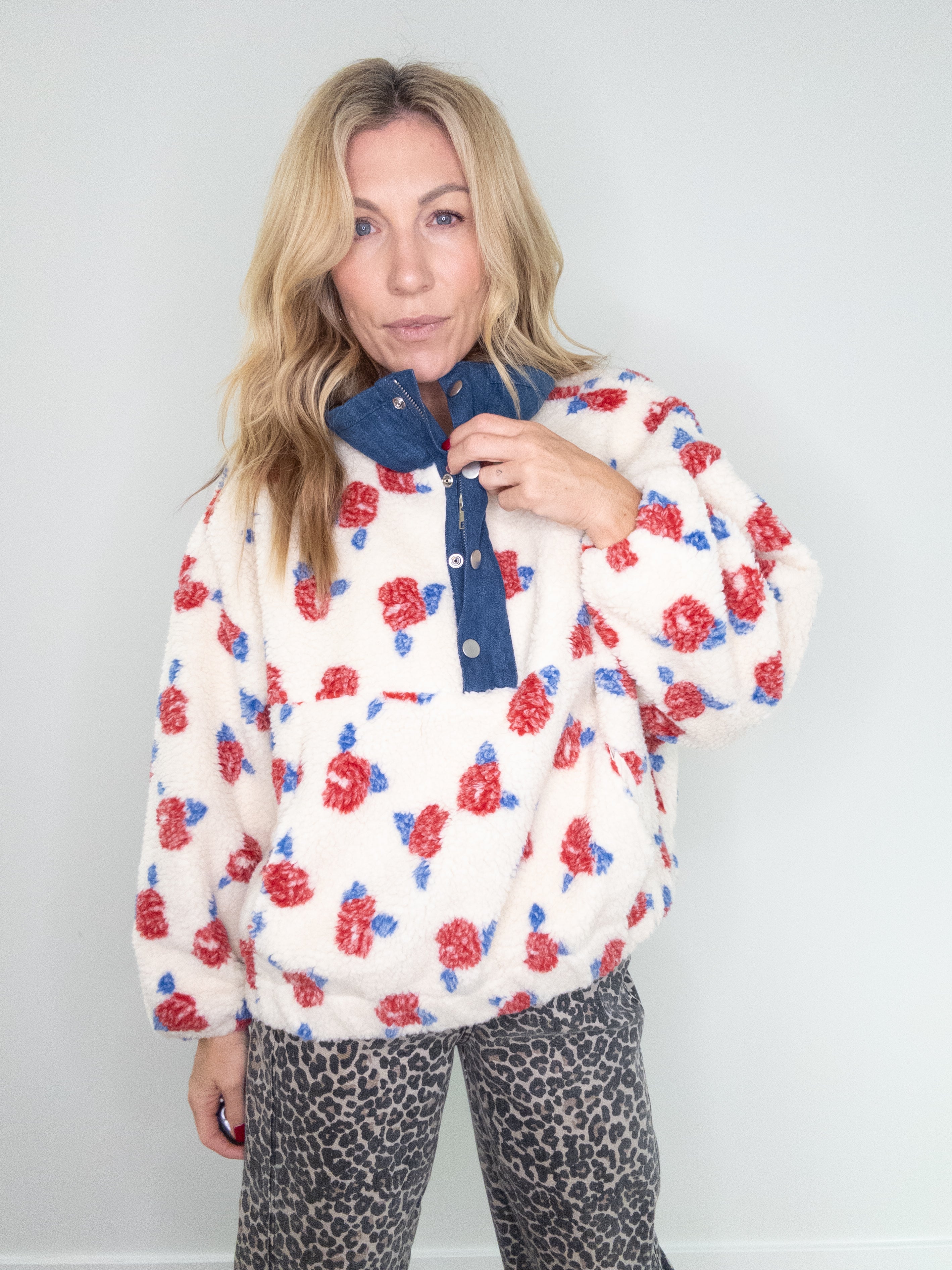 Gardenia Sherpa Jacket