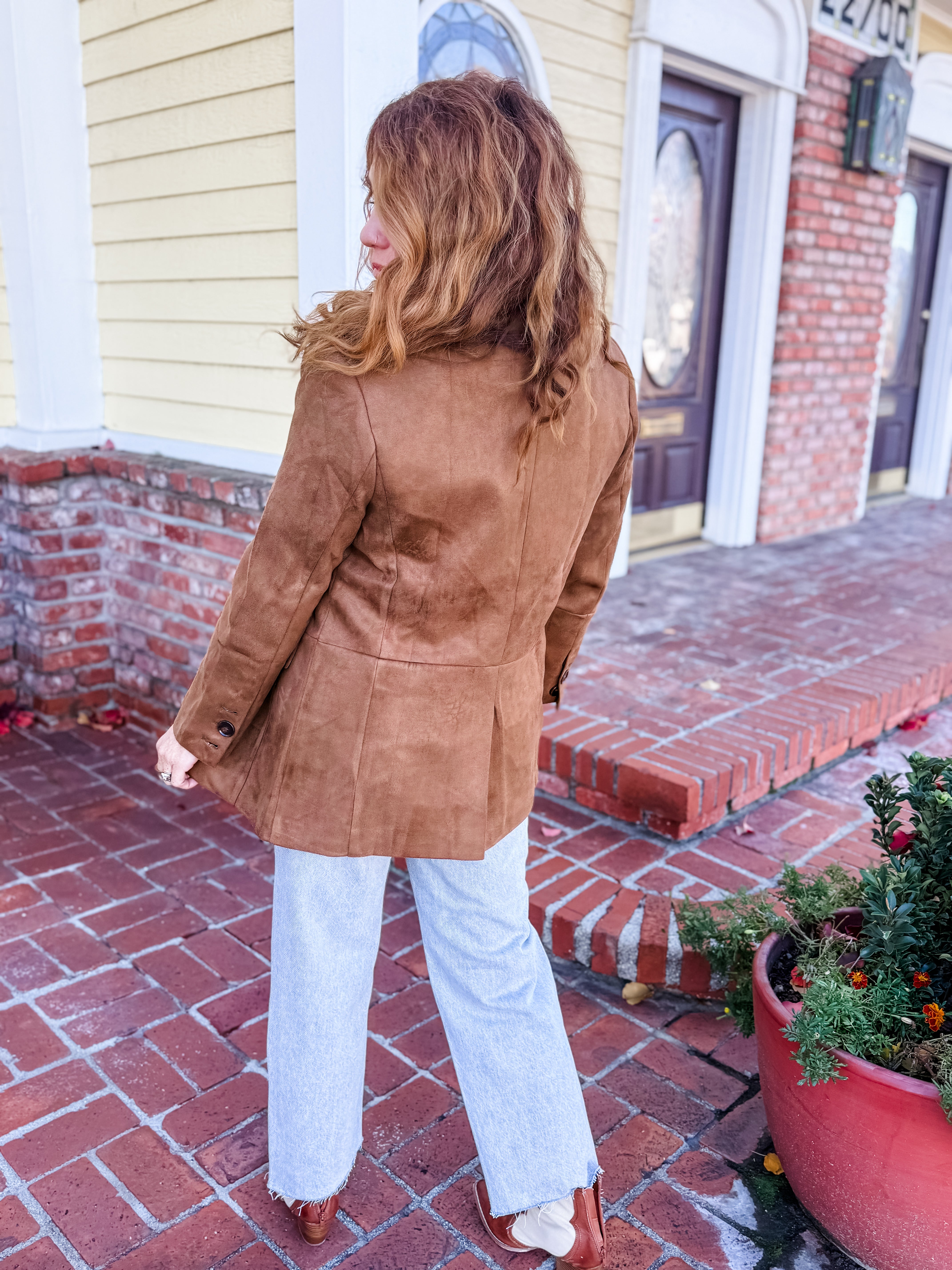 Feelin Suede-y Blazer