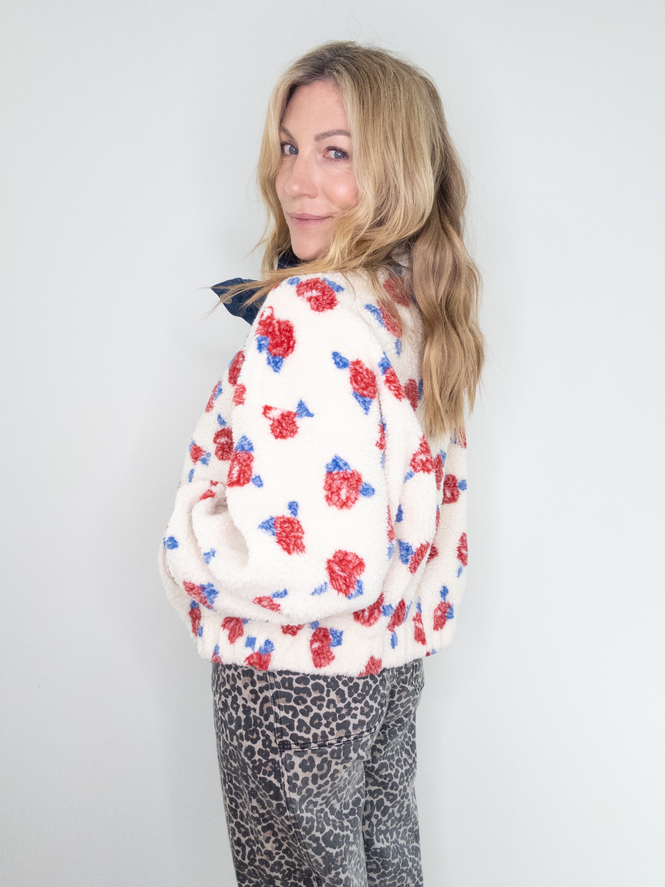 Gardenia Sherpa Jacket