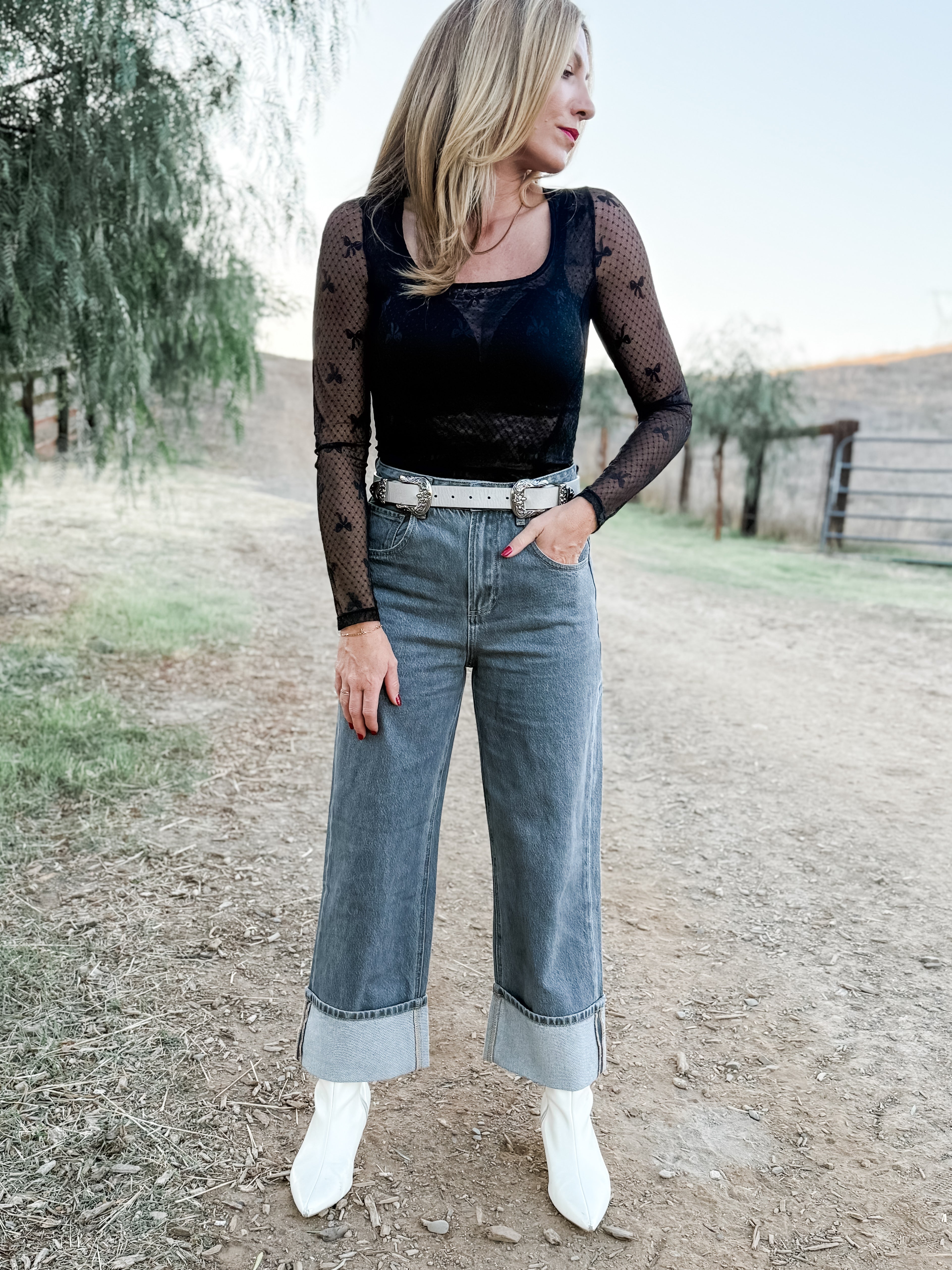 Off The Cuff Denim Pant