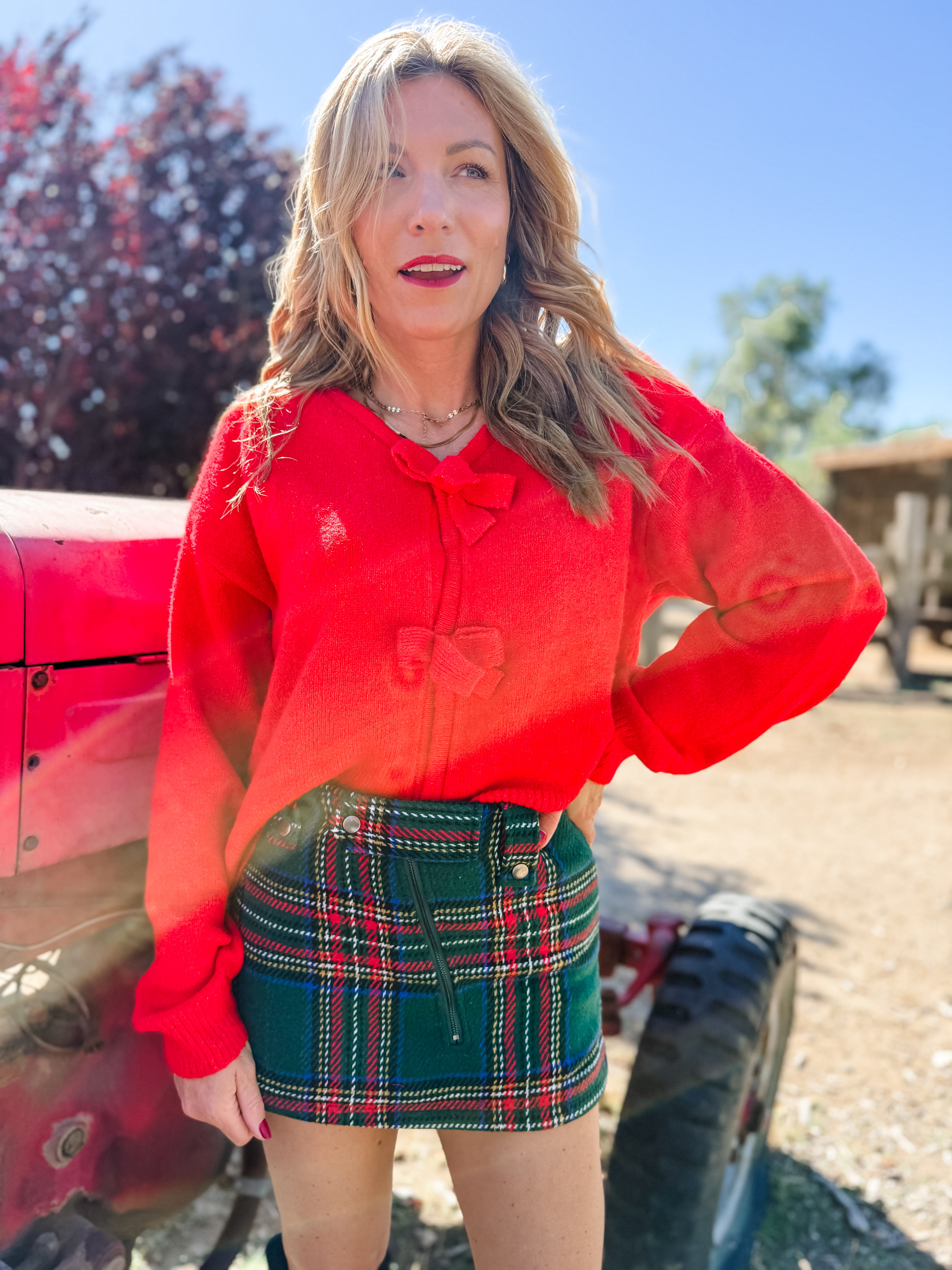 Wintergreen Tartan Skort