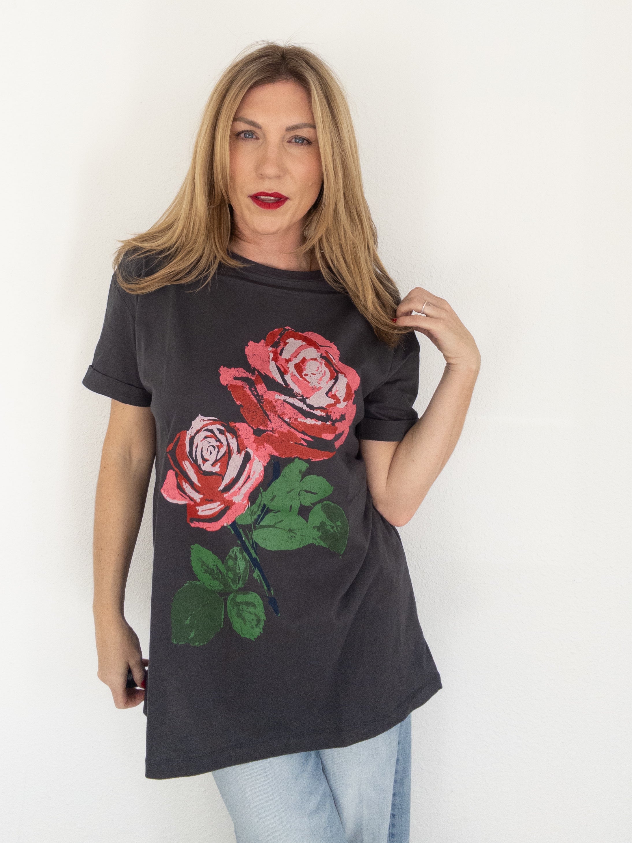 Stop and Smell The Roses Tee