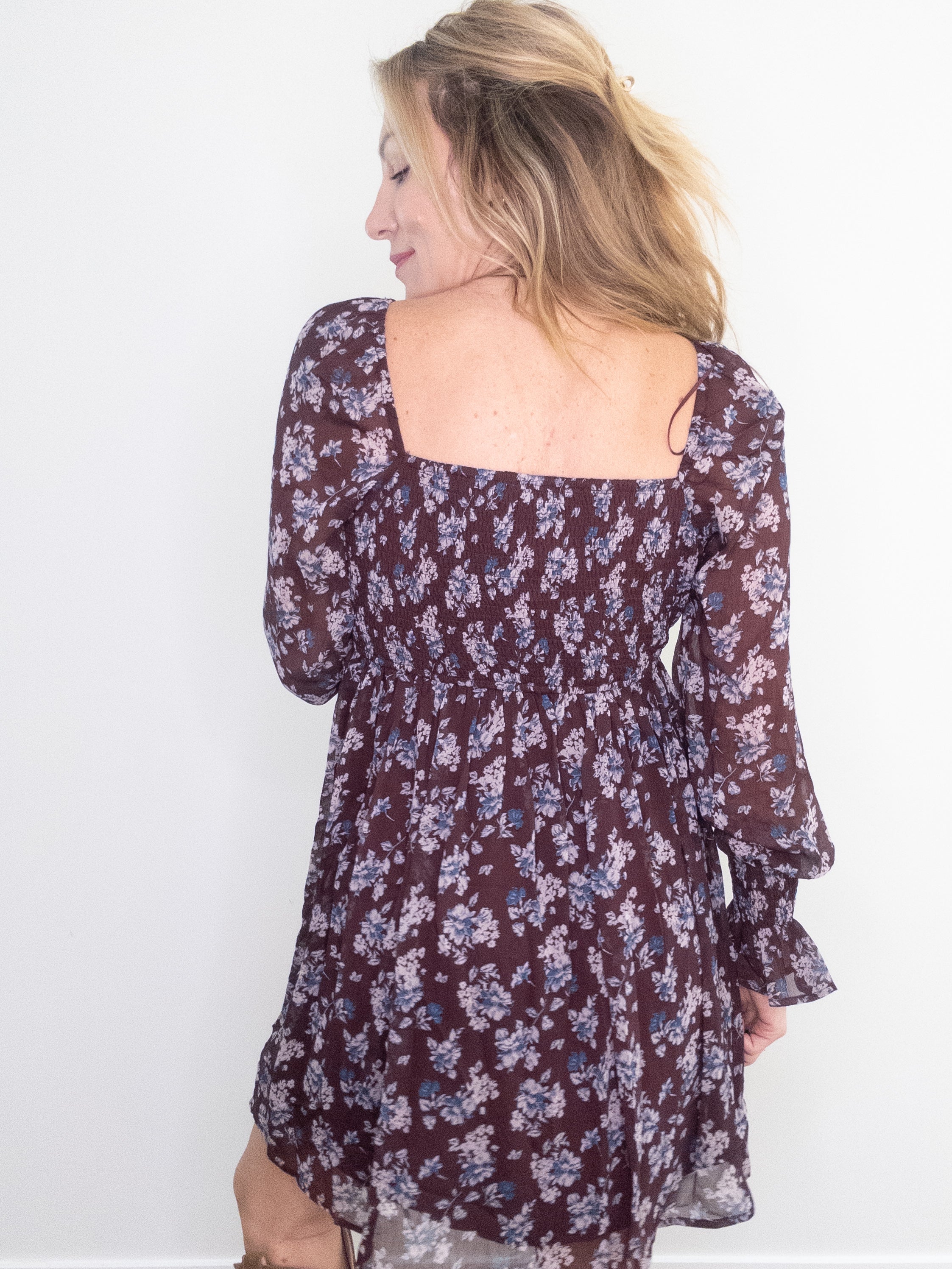 Wild Blossom Mini Dress