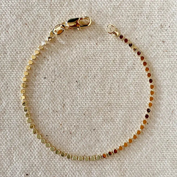 Chloe Dotted Chain Bracelet