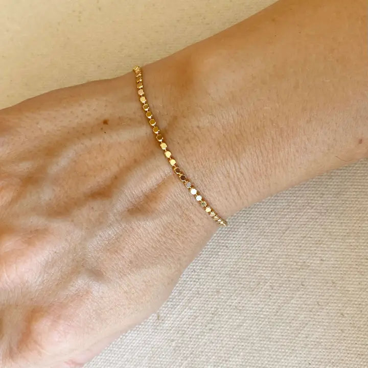 Chloe Dotted Chain Bracelet