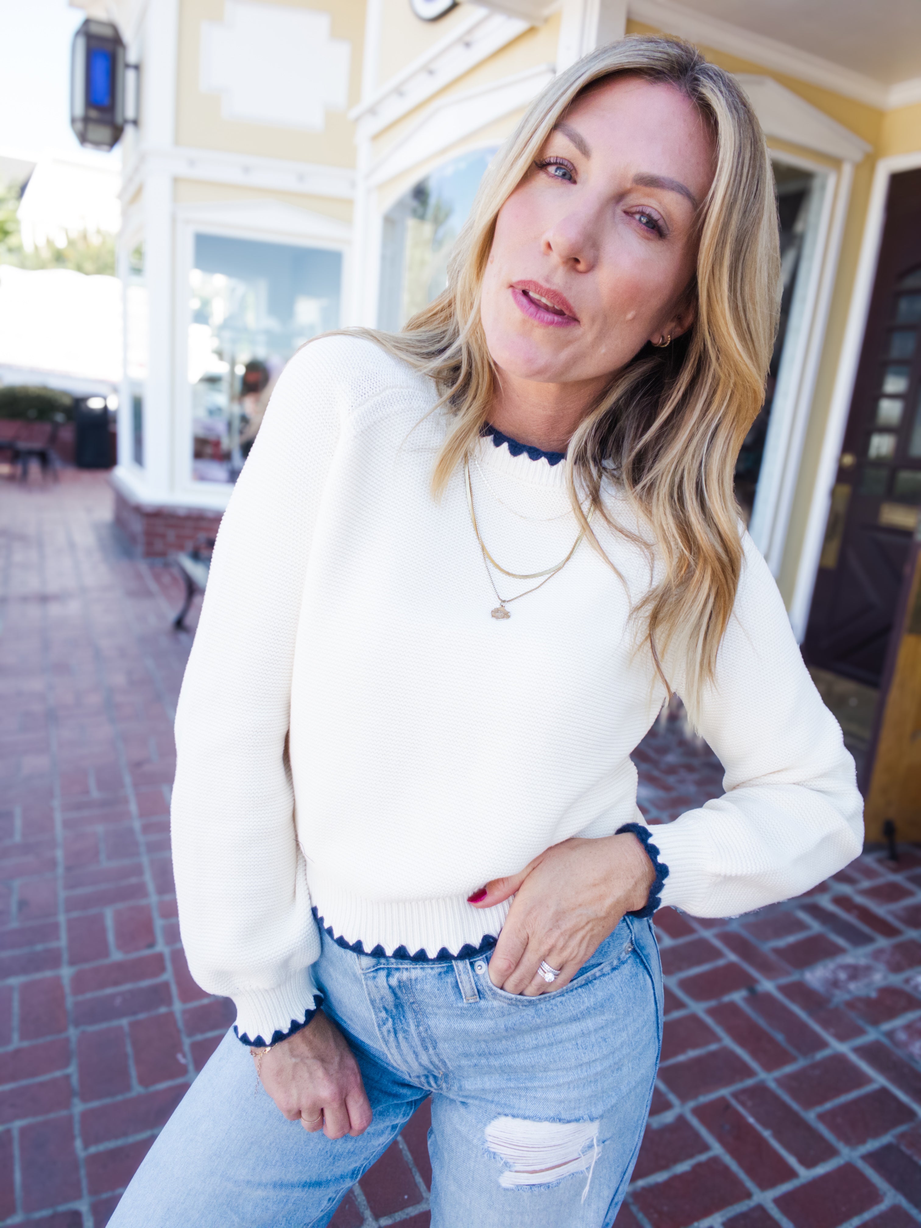 The Right Stitch Sweater