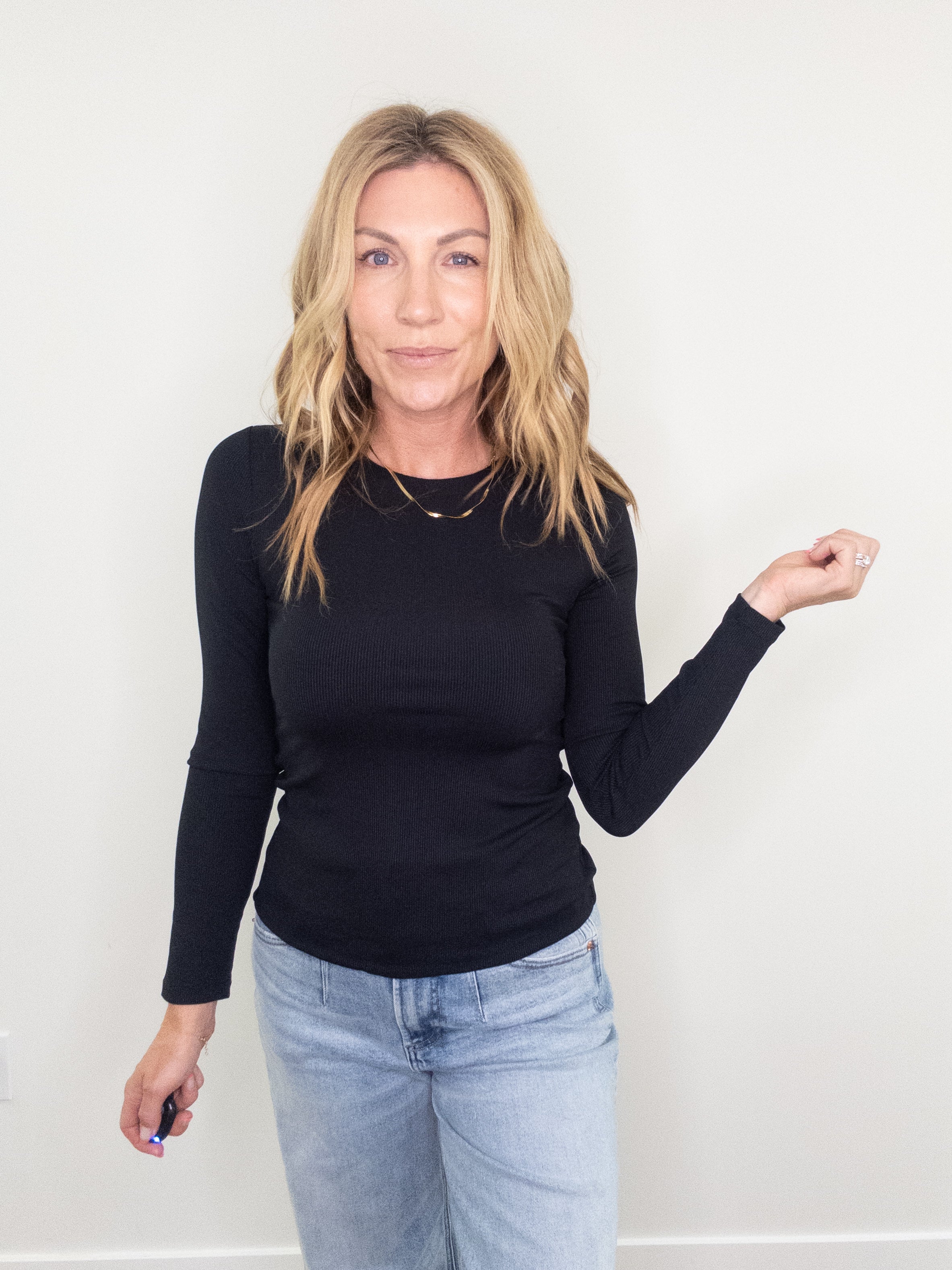 Roxi Rib Long Sleeve