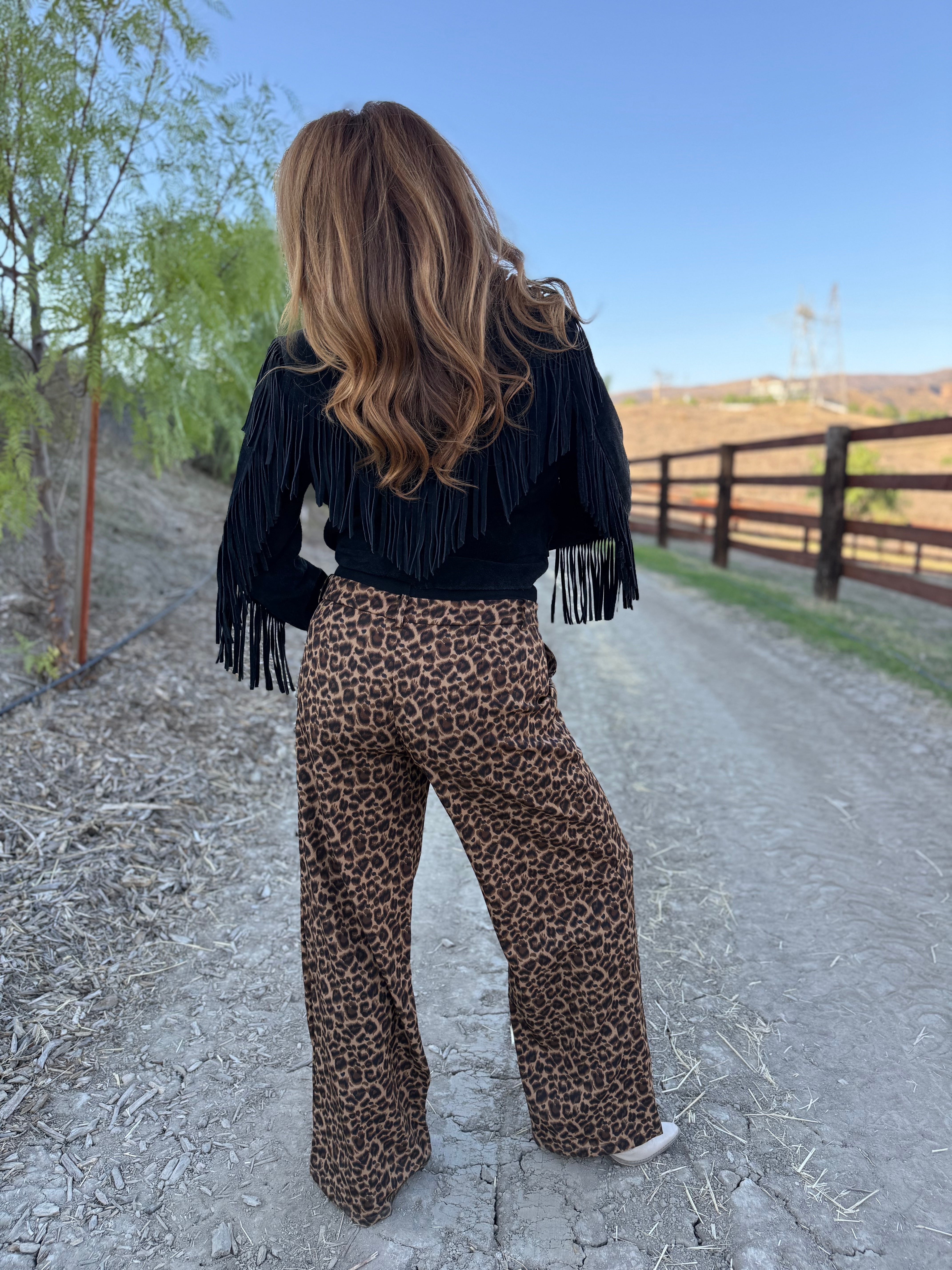 Downtown Leopard Pants