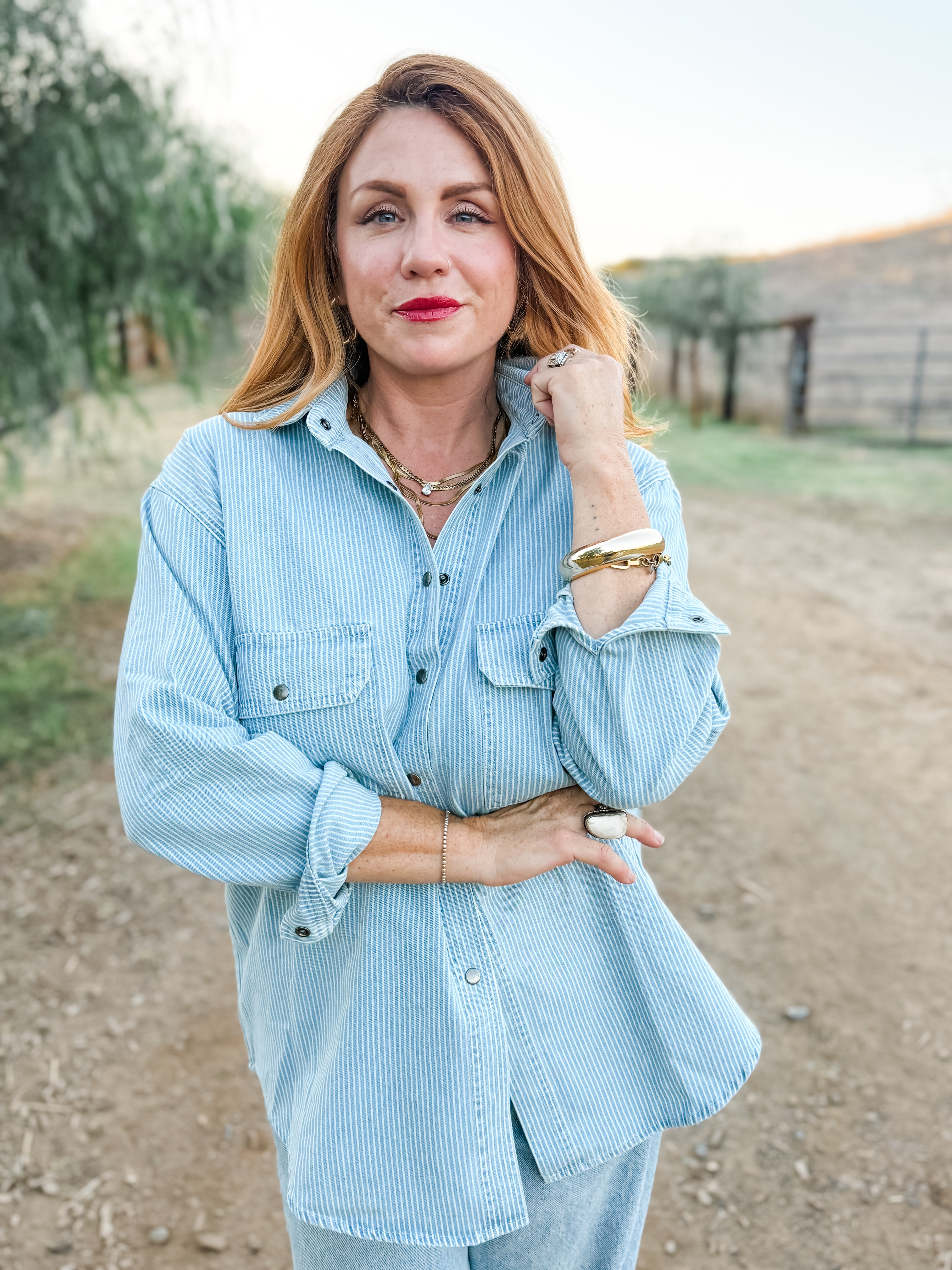 Weston Pinstripe Shirt