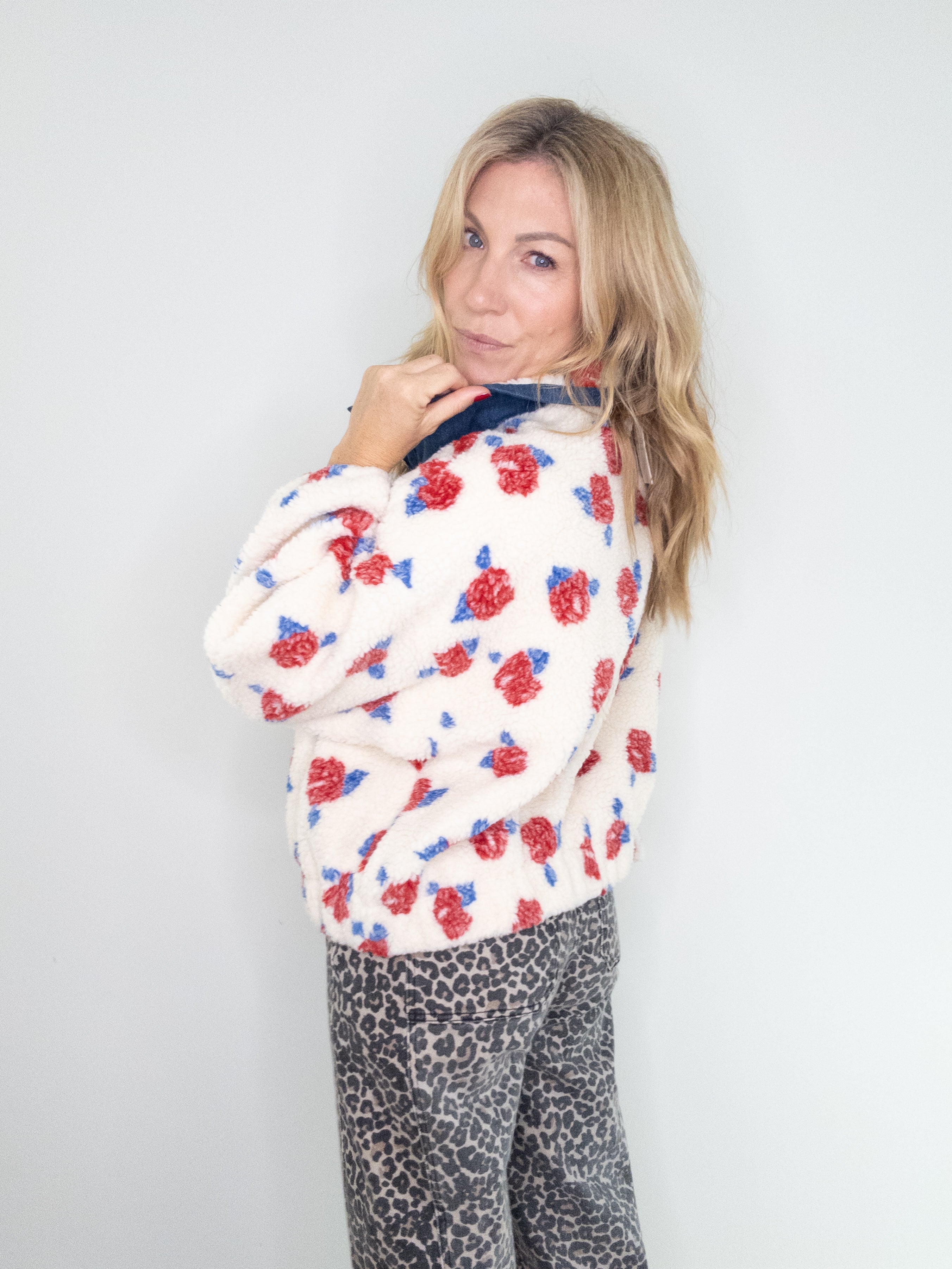 Gardenia Sherpa Jacket