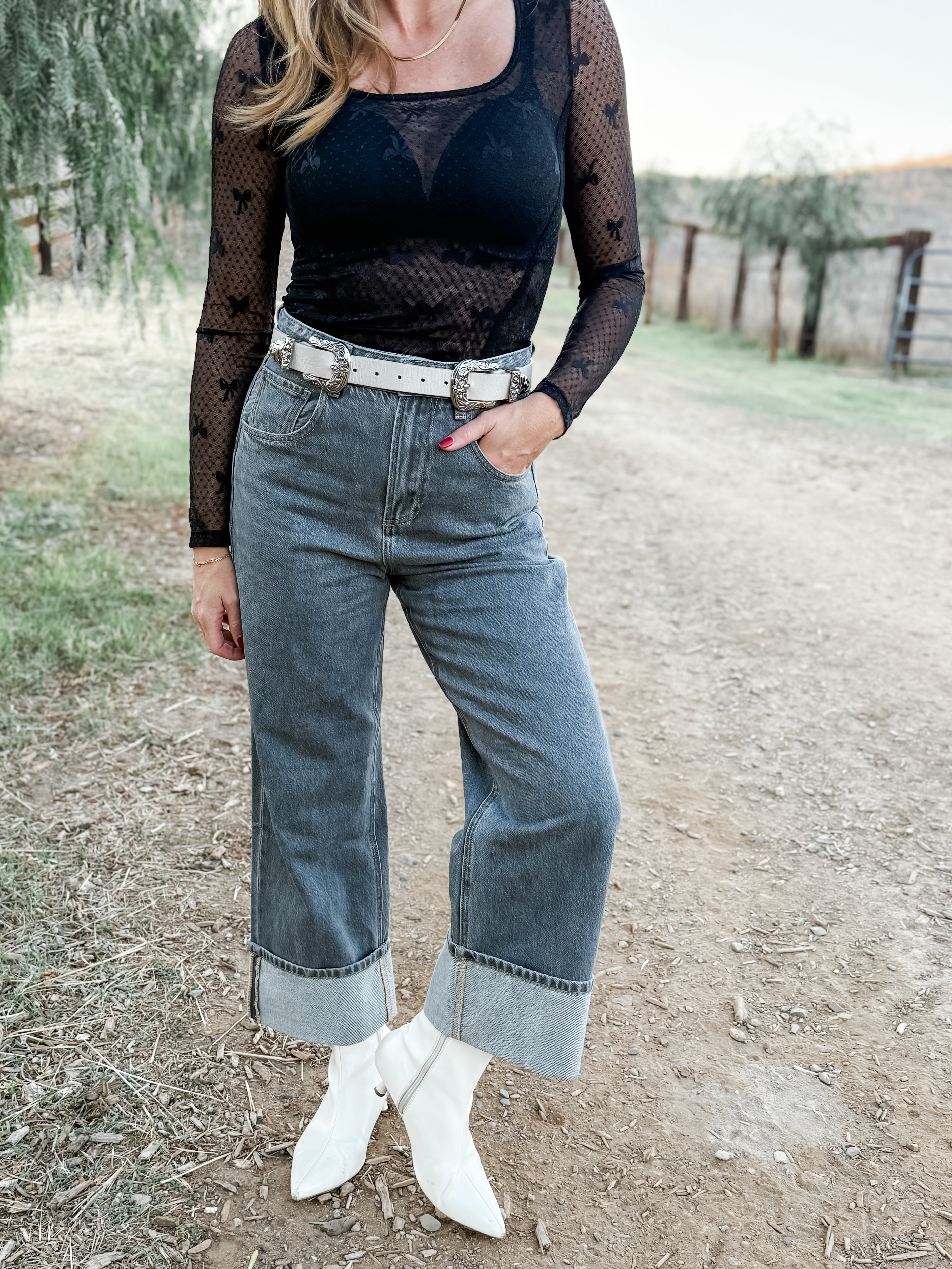 Off The Cuff Denim Pant