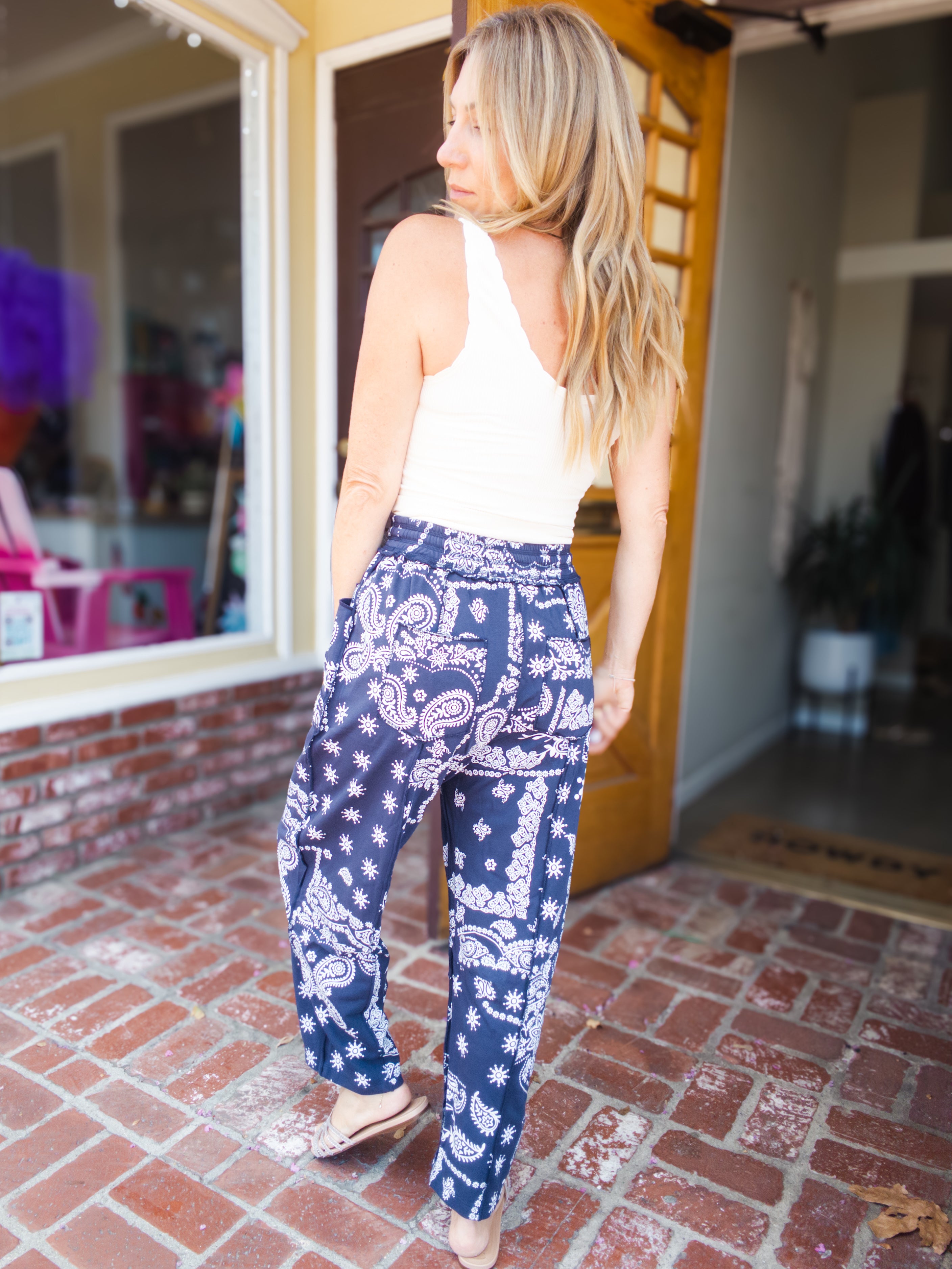 Bandit Knit Barrel Pants