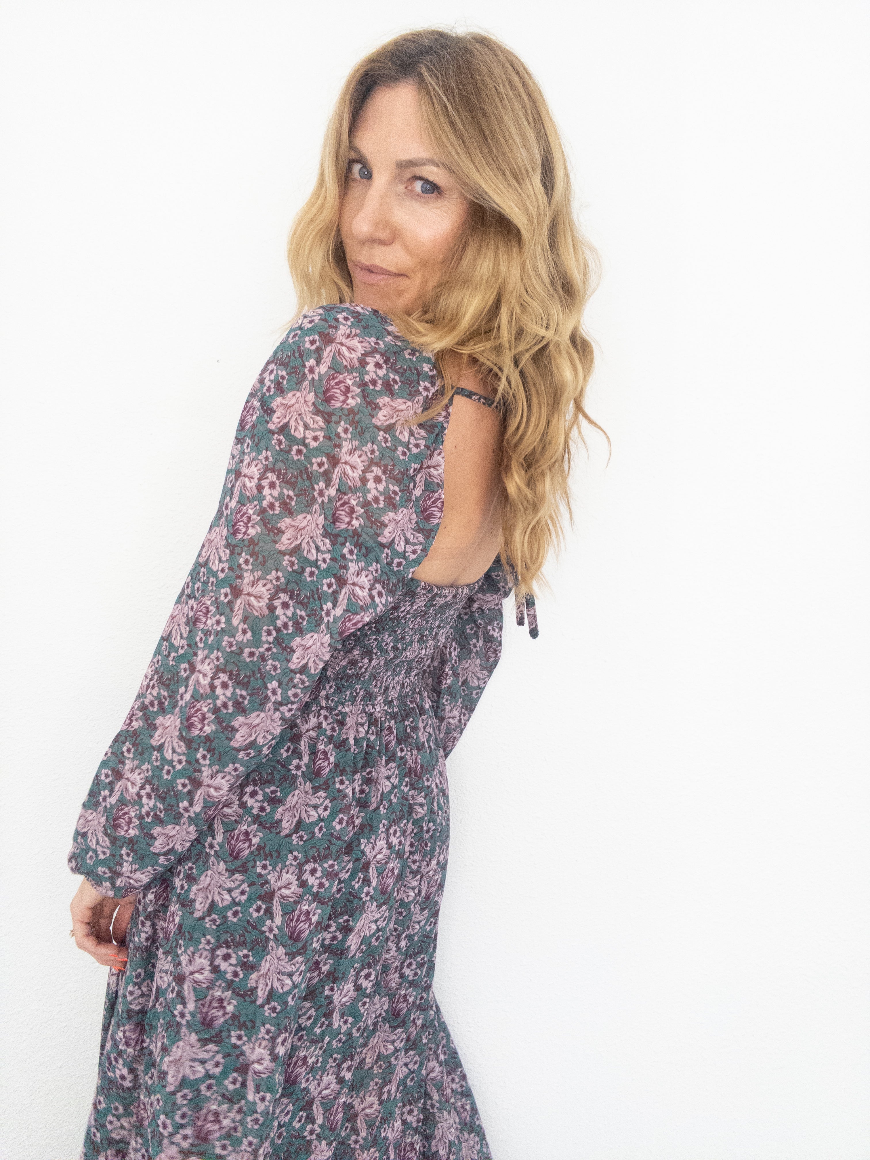 Clara Floral Maxi Dress