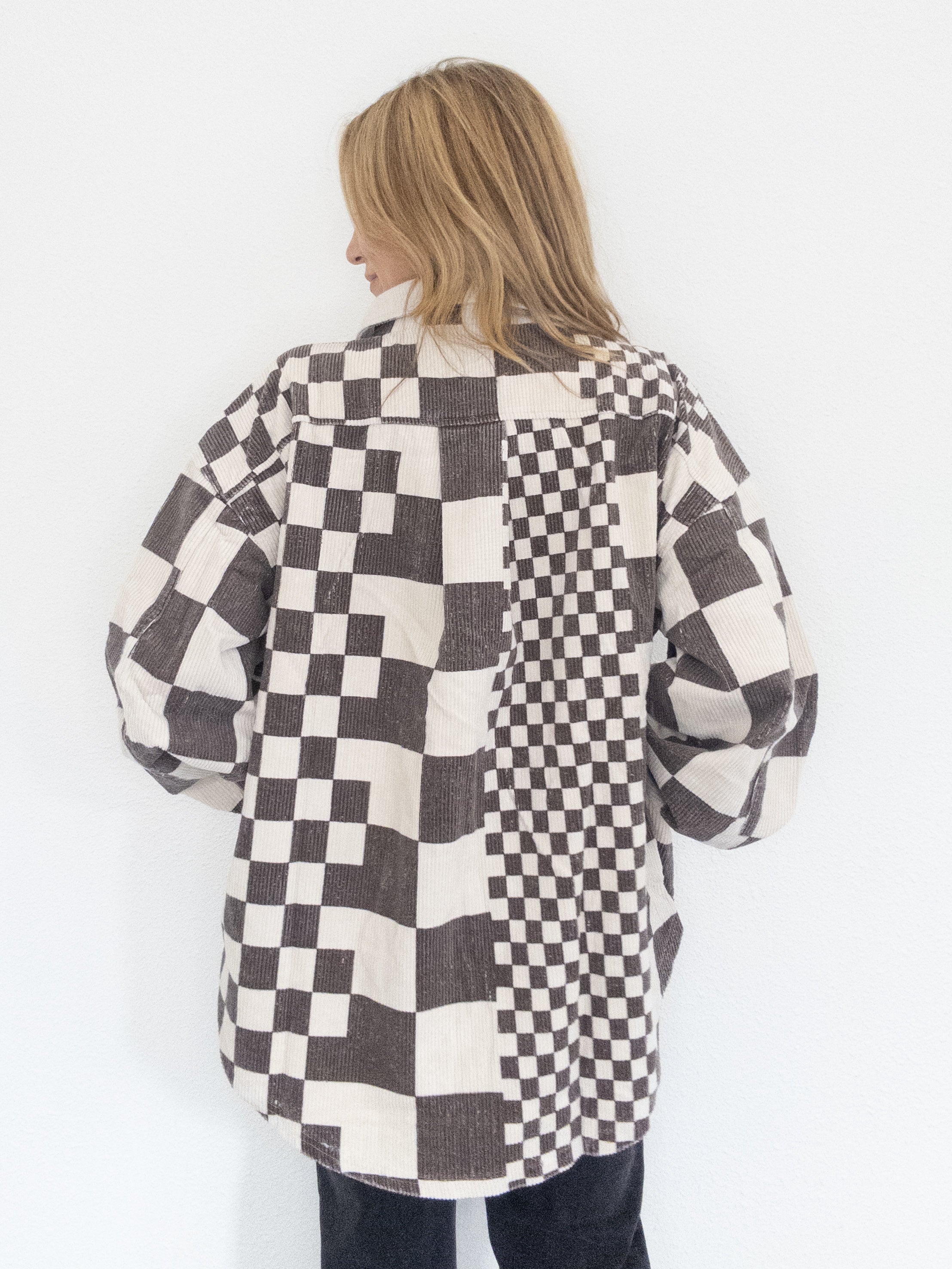 Finish Line Checkered Shacket