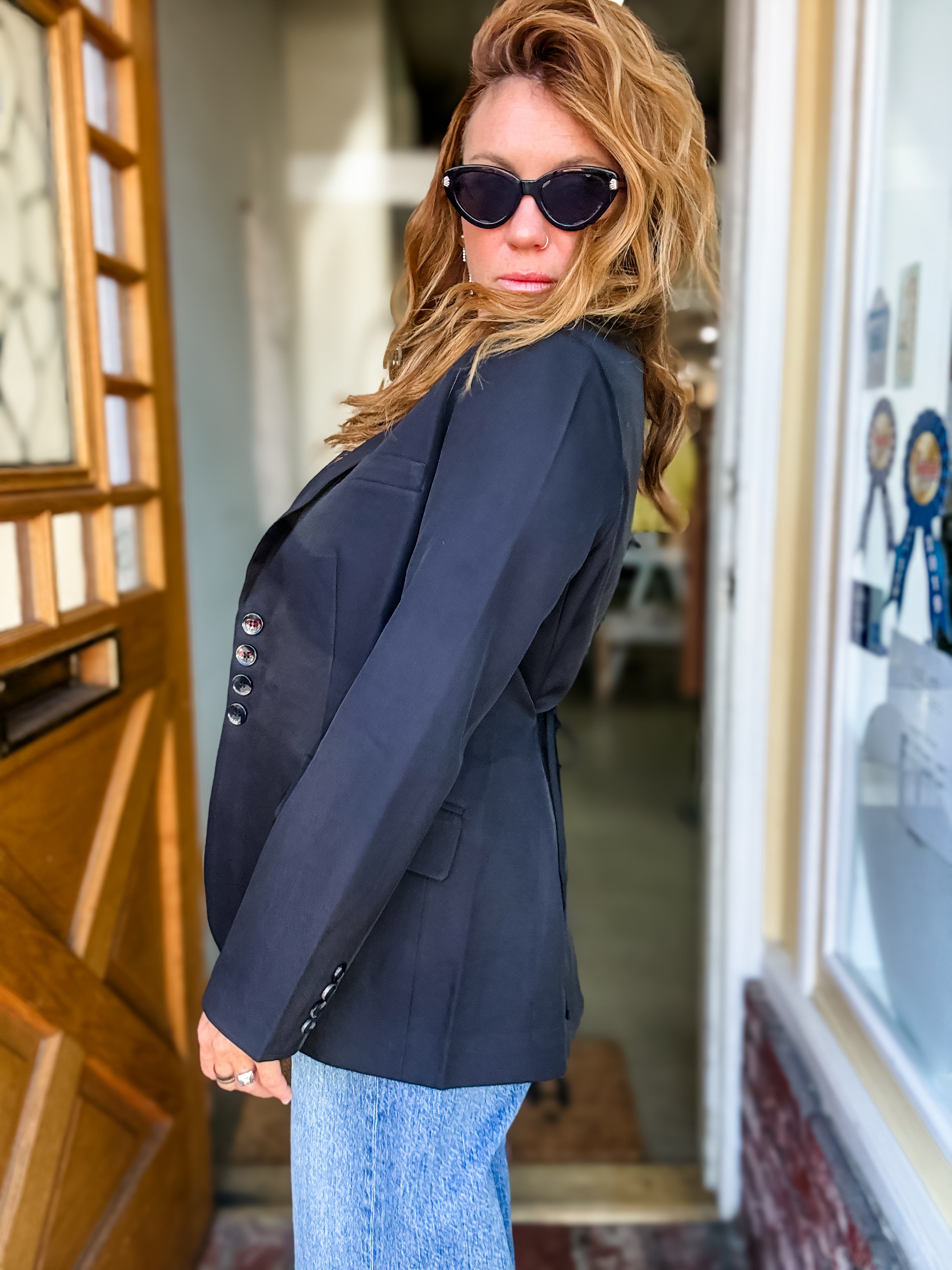 In A Meeting Tailored Blazer
