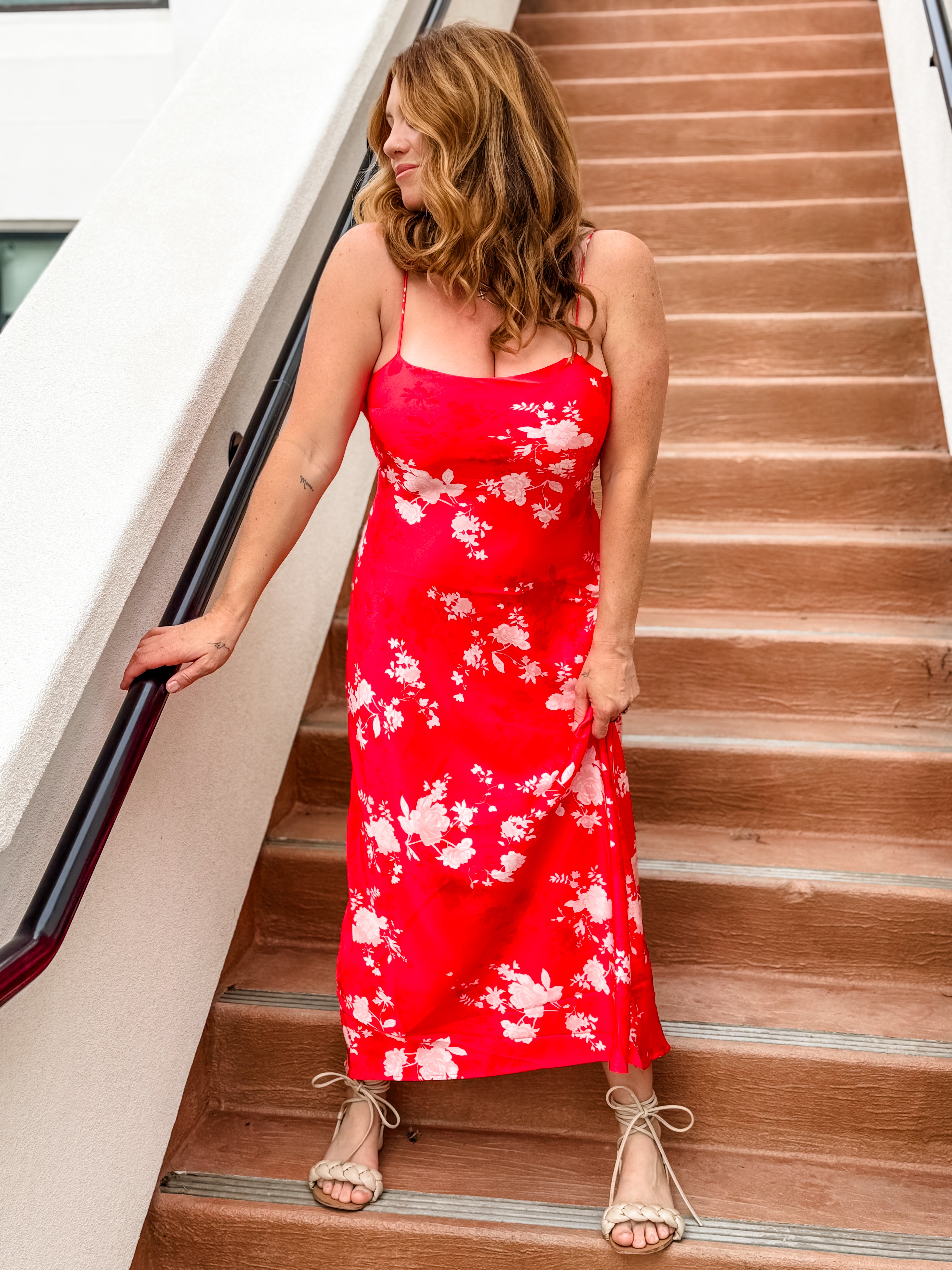 Z Supply Alyse Darya Floral Maxi Dress