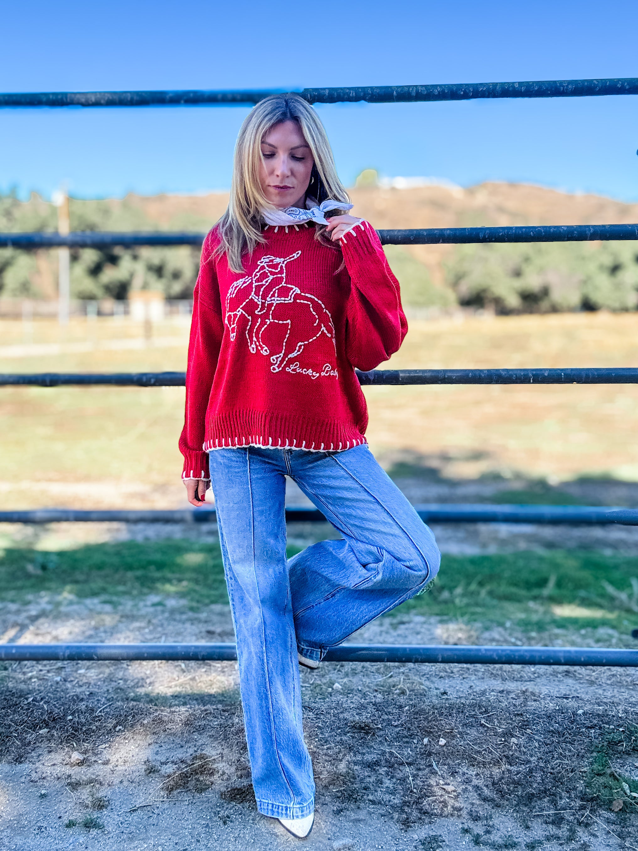 Lucky Baby Stitch Sweater