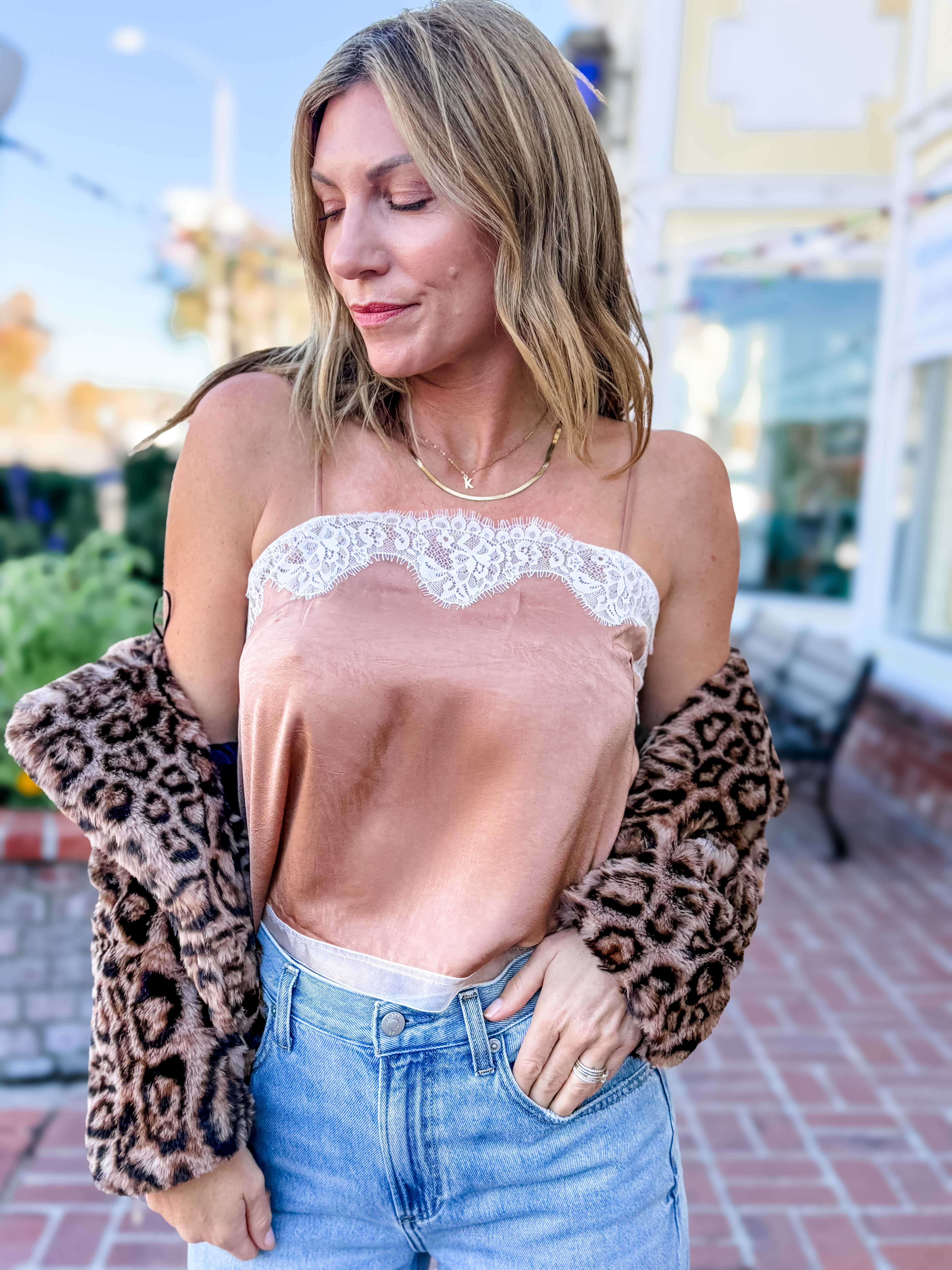 Date Night Satin Cami