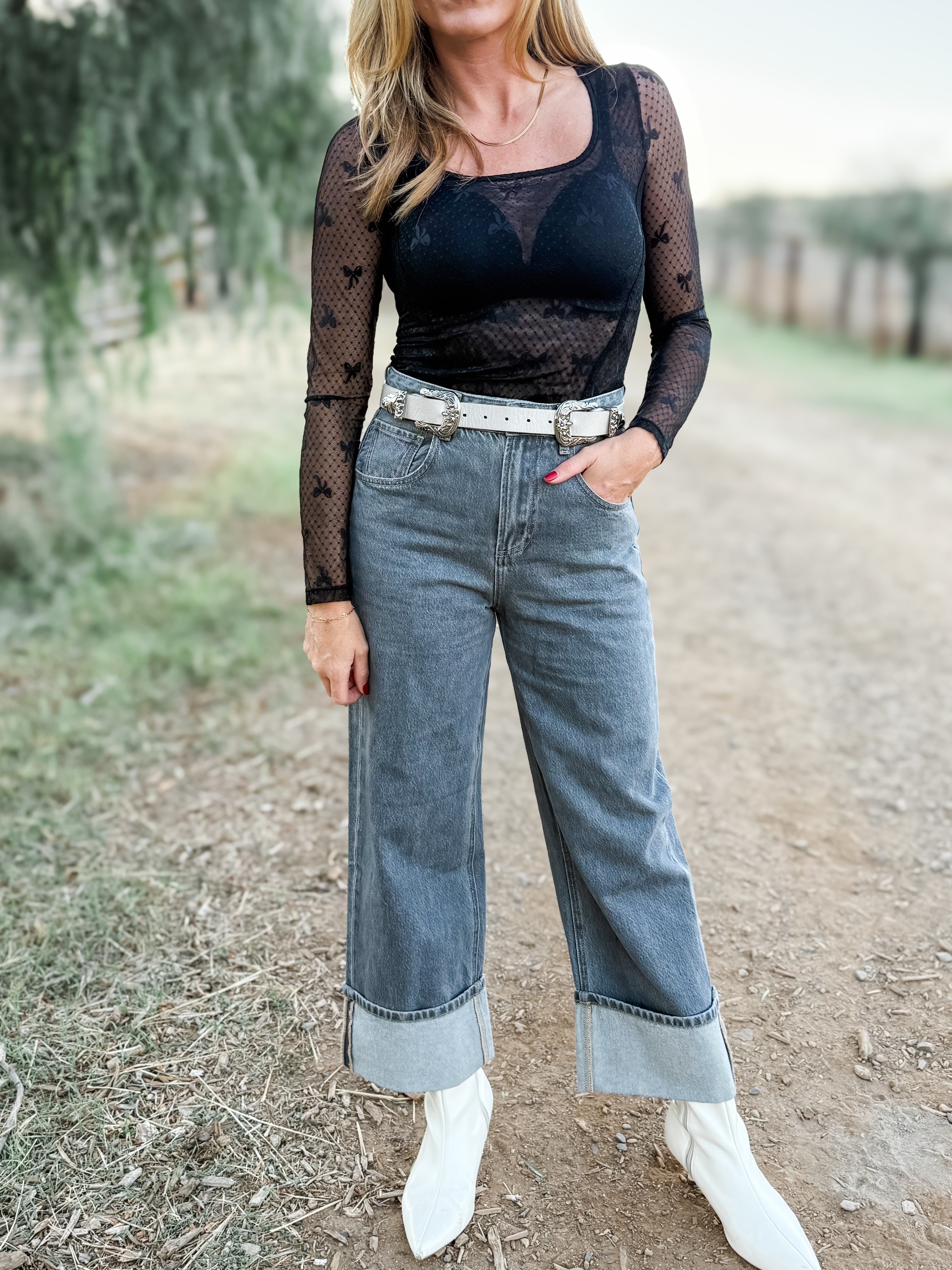 Off The Cuff Denim Pant