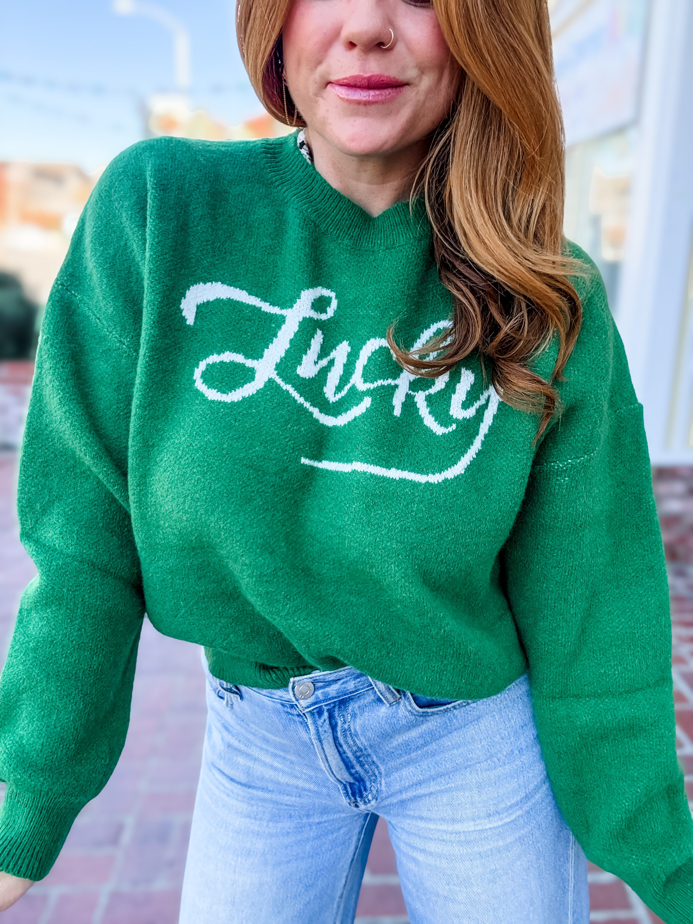 Lucky Crewneck Sweater