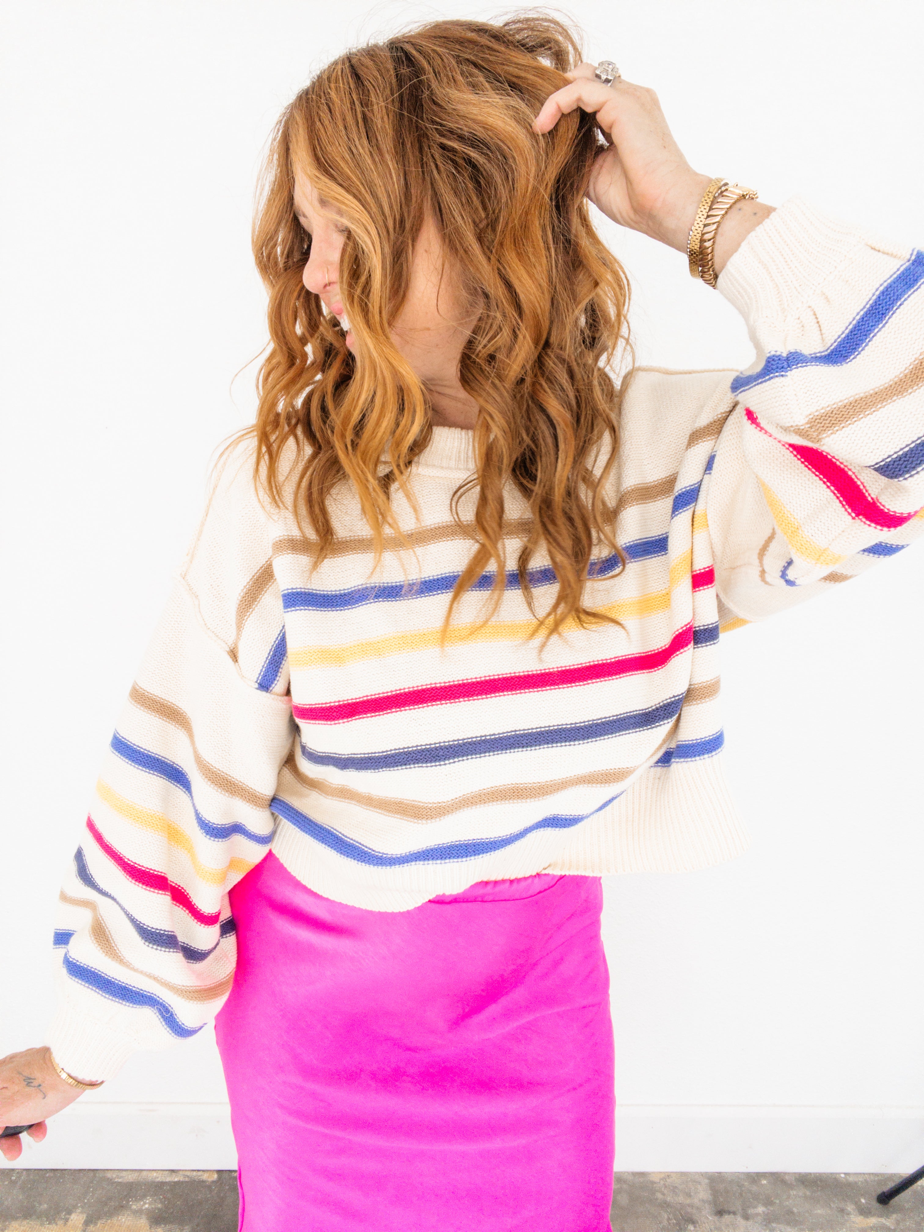 Marcy Striped Sweater